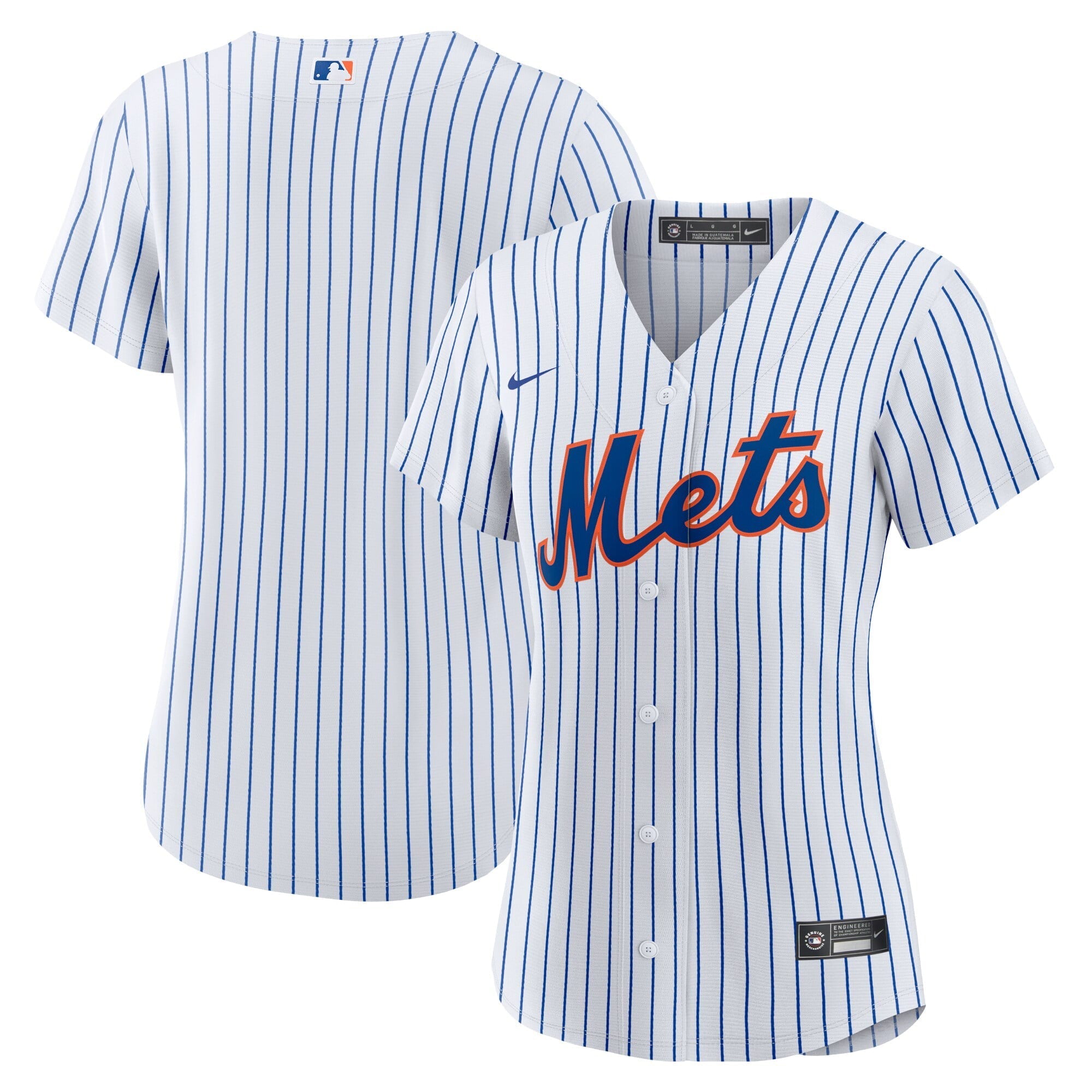 Women's Nike White New York Mets Home Replica Team Jersey - vstockx