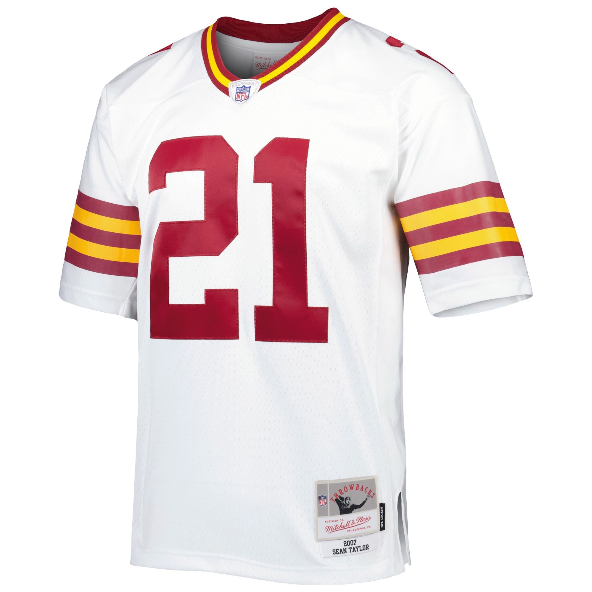 Sean Taylor Washington Commanders Mitchell & Ness Big & Tall 2007 Legacy Retired Player Jersey - White - vstockx
