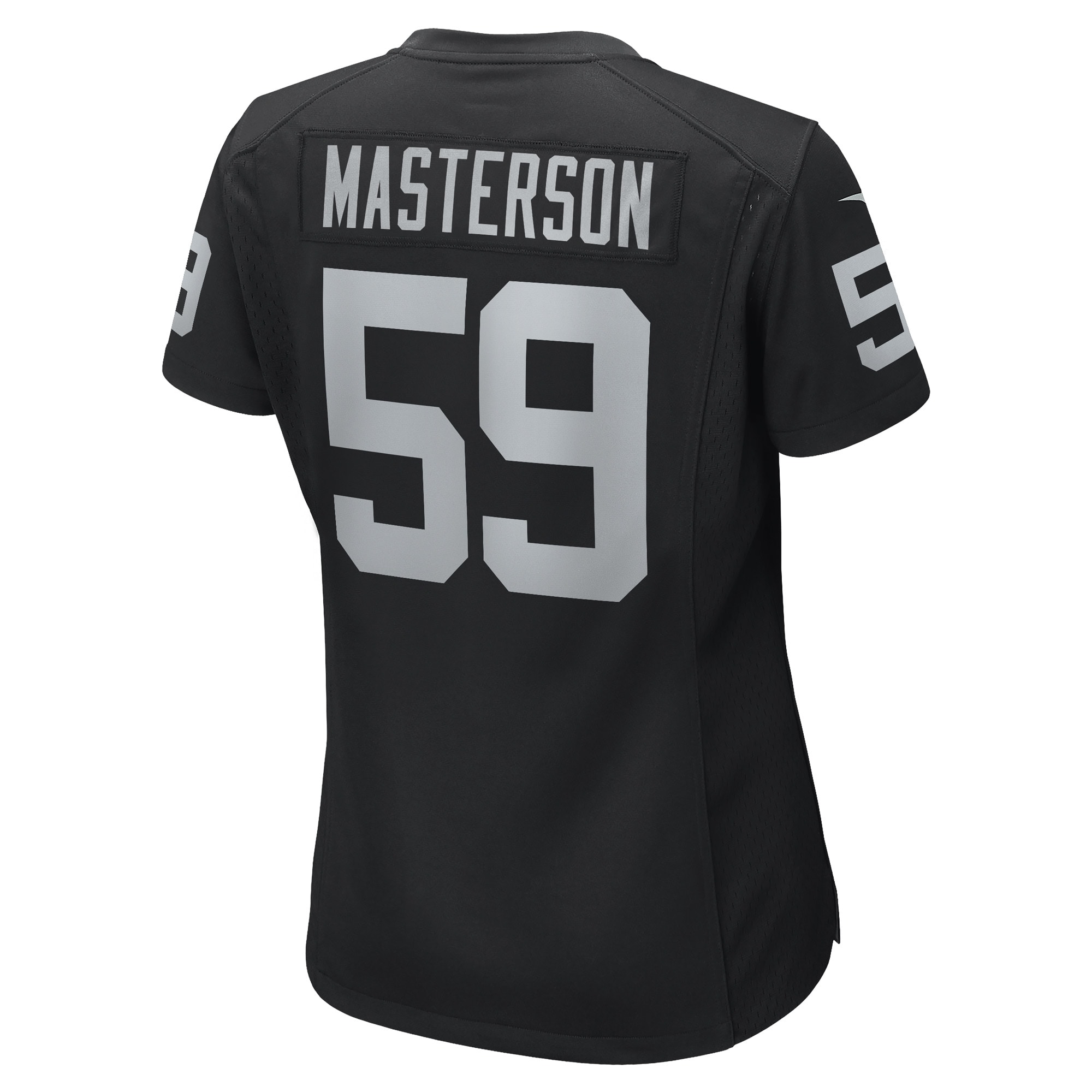 Luke Masterson Las Vegas Raiders Nike Women's Game Player Jersey - Black - vstockx