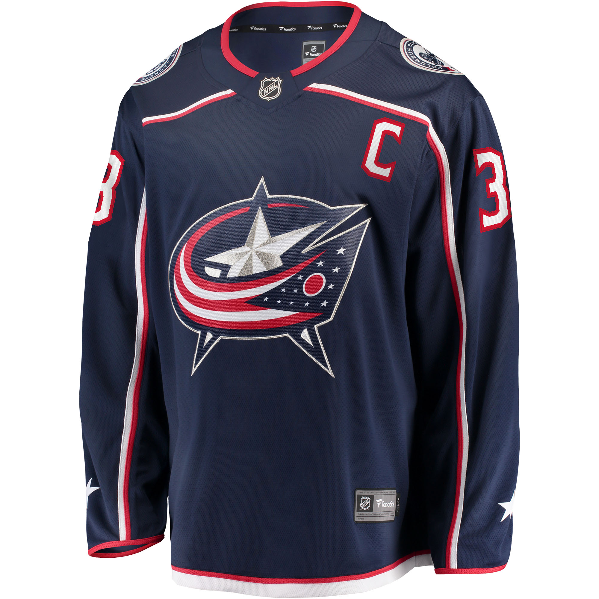 Boone Jenner Columbus Blue Jackets Home Breakaway Player Jersey - Navy - vstockx
