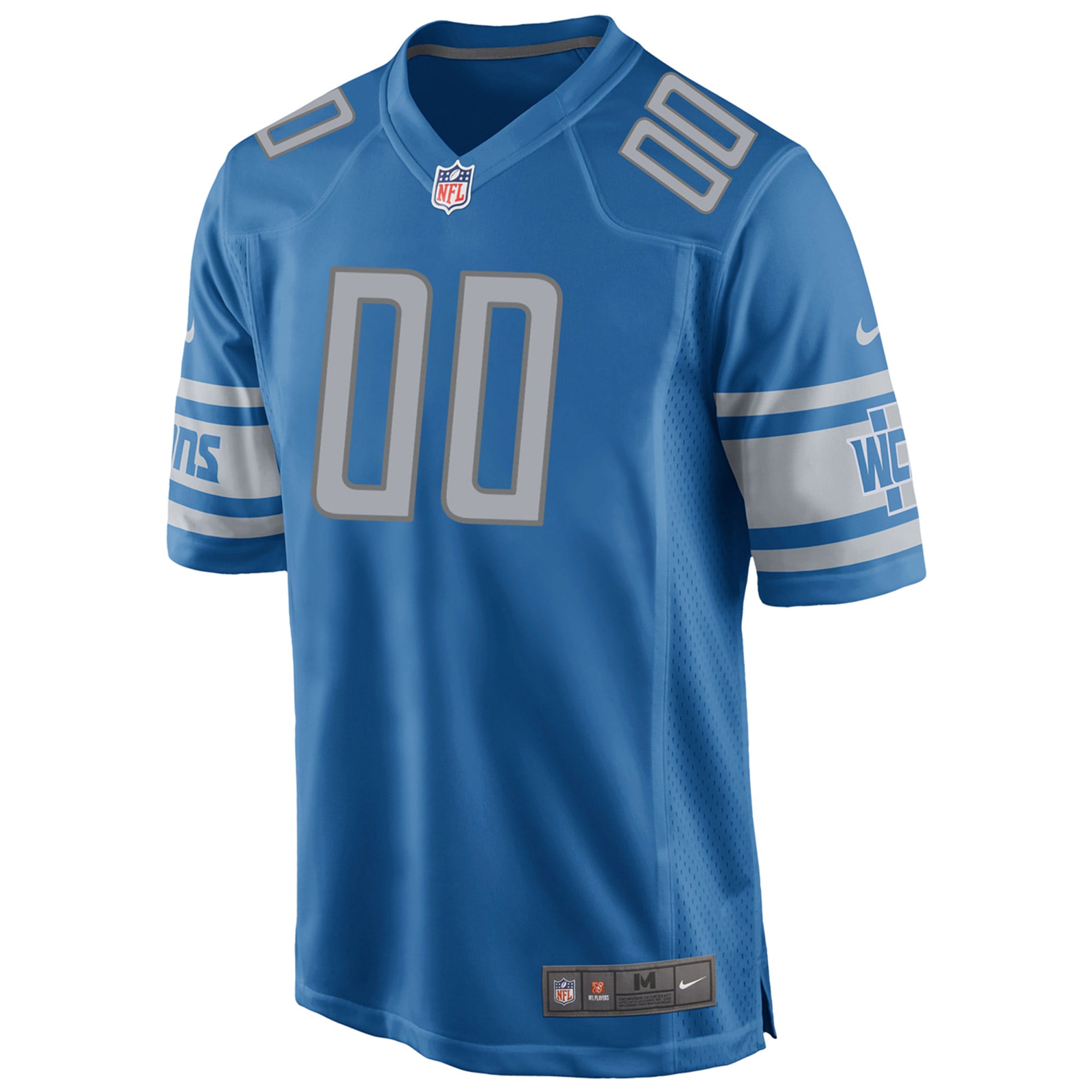 Detroit Lions Nike Youth Custom Team Color Game Jersey - Blue - vstockx