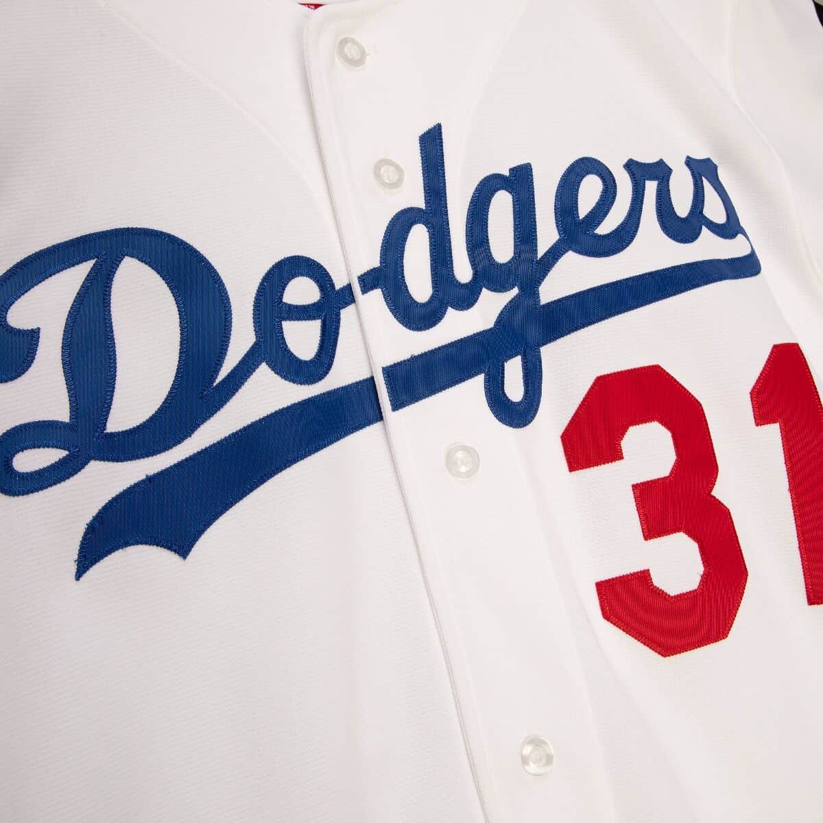 Authentic Jersey Los Angeles Dodgers Home 1993 Mike Piazza - vstockx