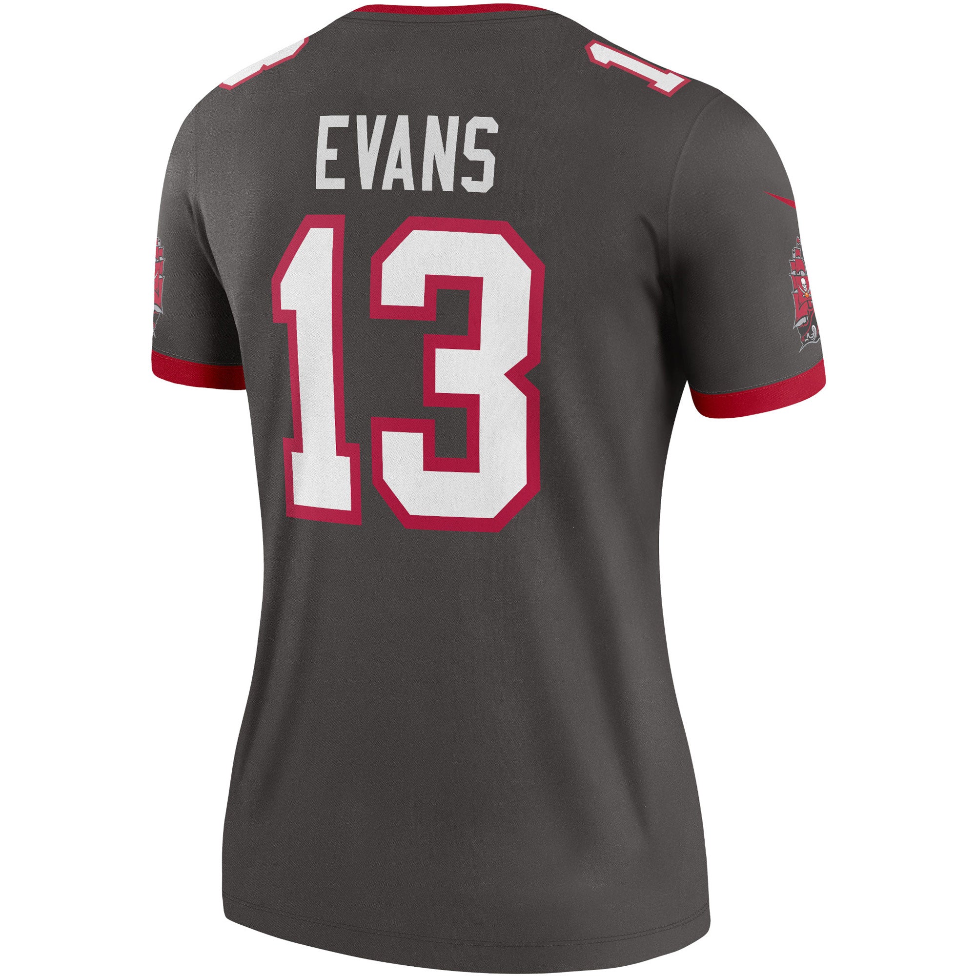 Women's Nike Mike Evans Pewter Tampa Bay Buccaneers Alternate Legend Jersey - vstockx