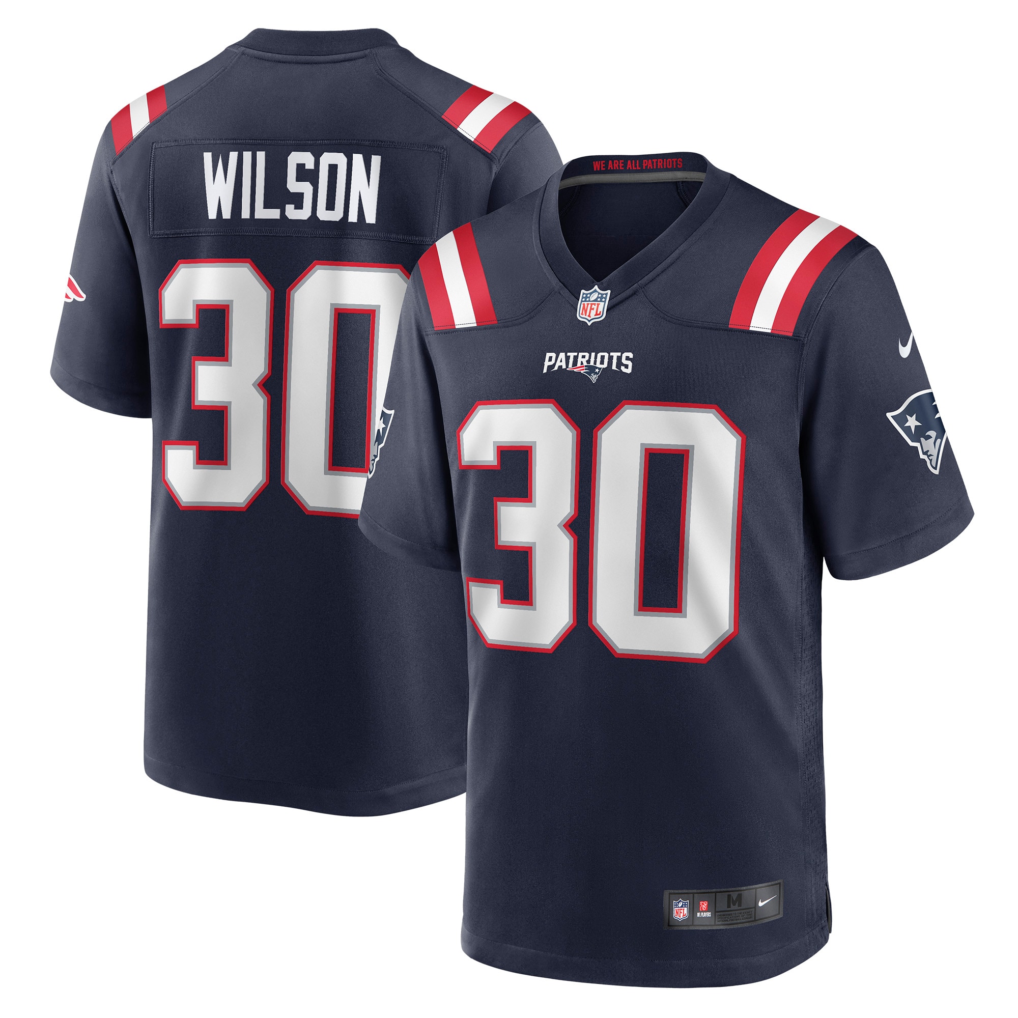 Mack Wilson New England Patriots Nike Game Jersey - Navy - vstockx