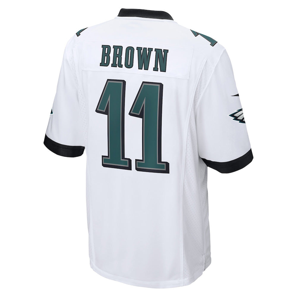Youth Philadelphia Eagles AJ Brown Game Jersey - White - vstockx