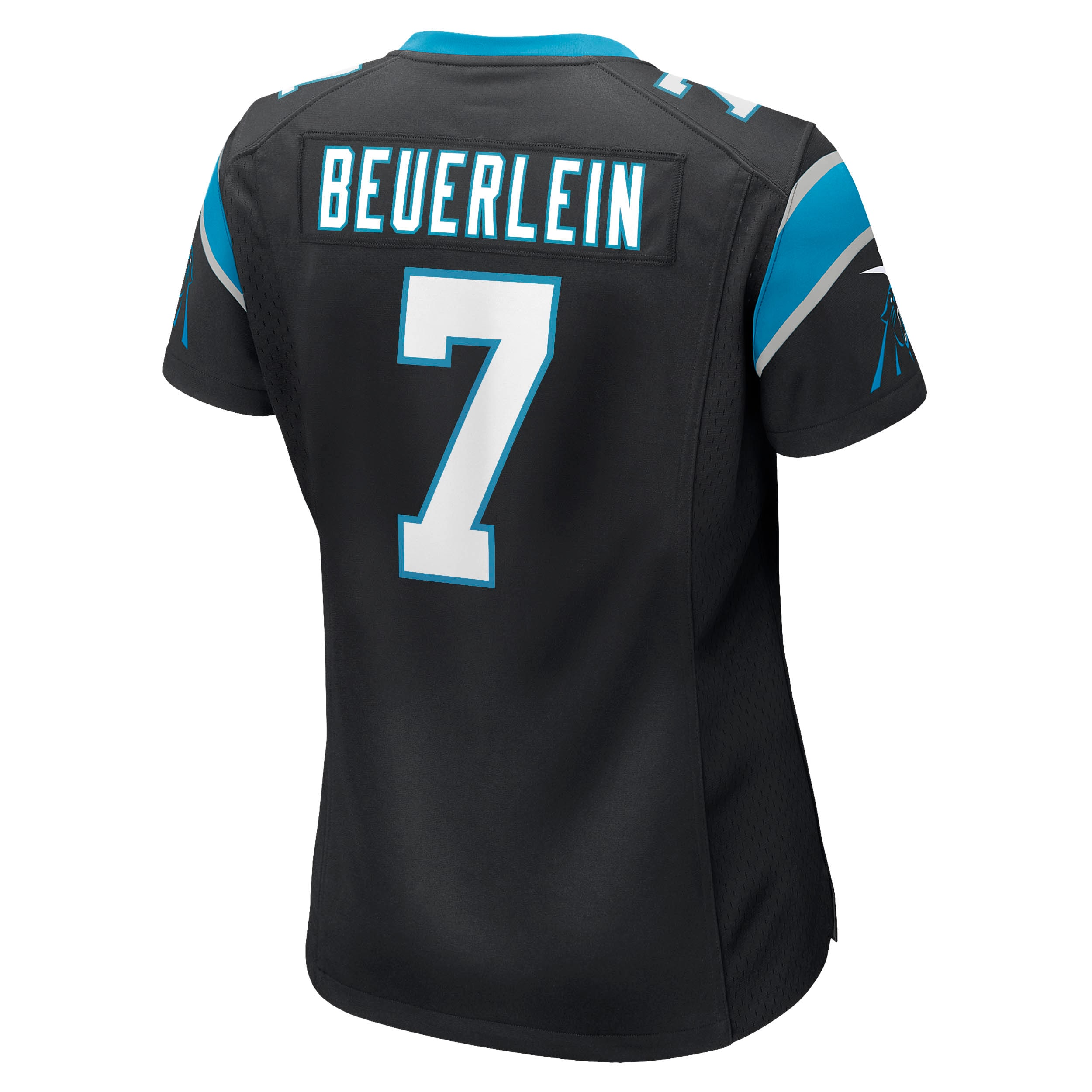 Steve Beuerlein Carolina Panthers Nike Women's Retired Player Jersey - Black - vstockx