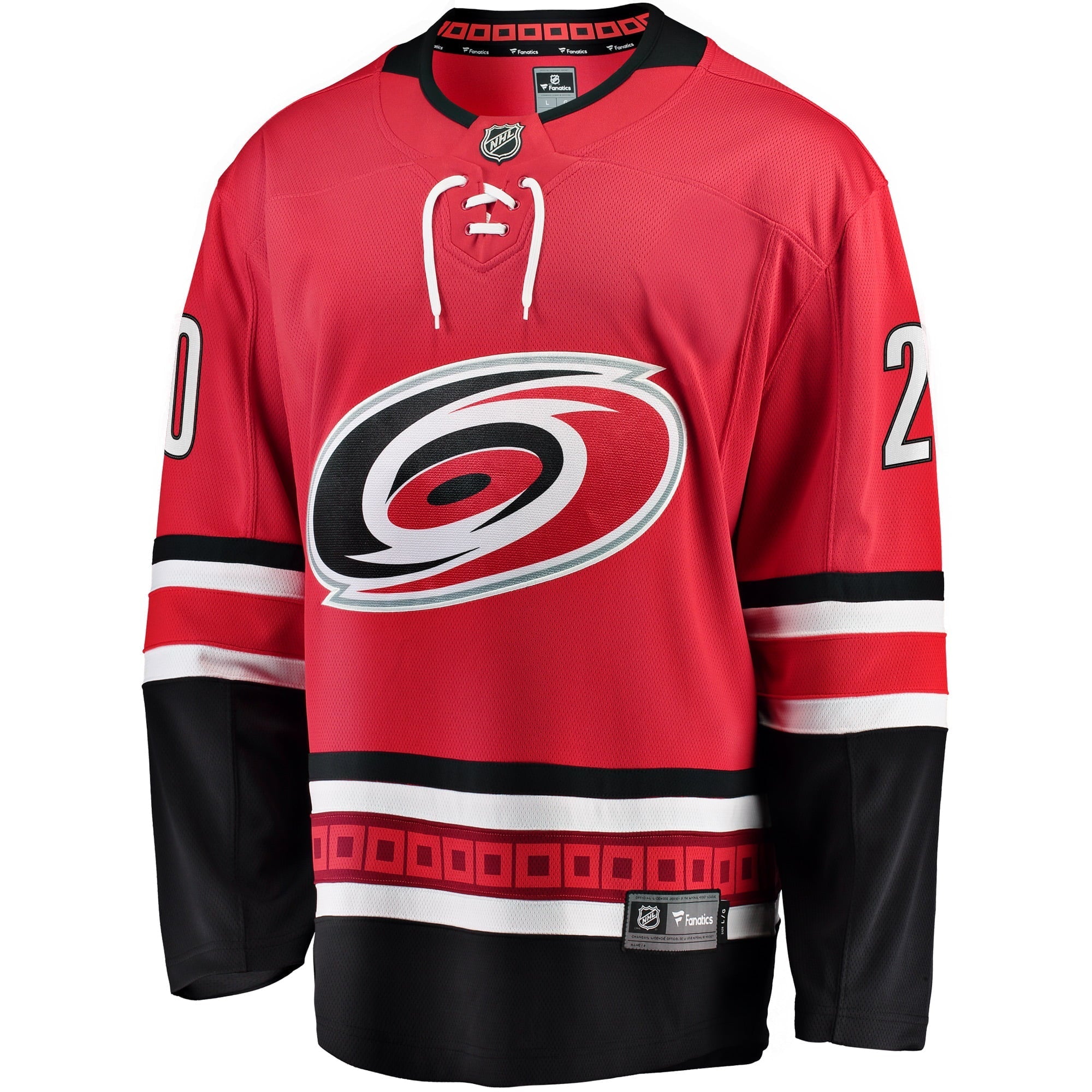 Men's Fanatics Branded Sebastian Aho Red Carolina Hurricanes Breakaway Player Jersey - vstockx