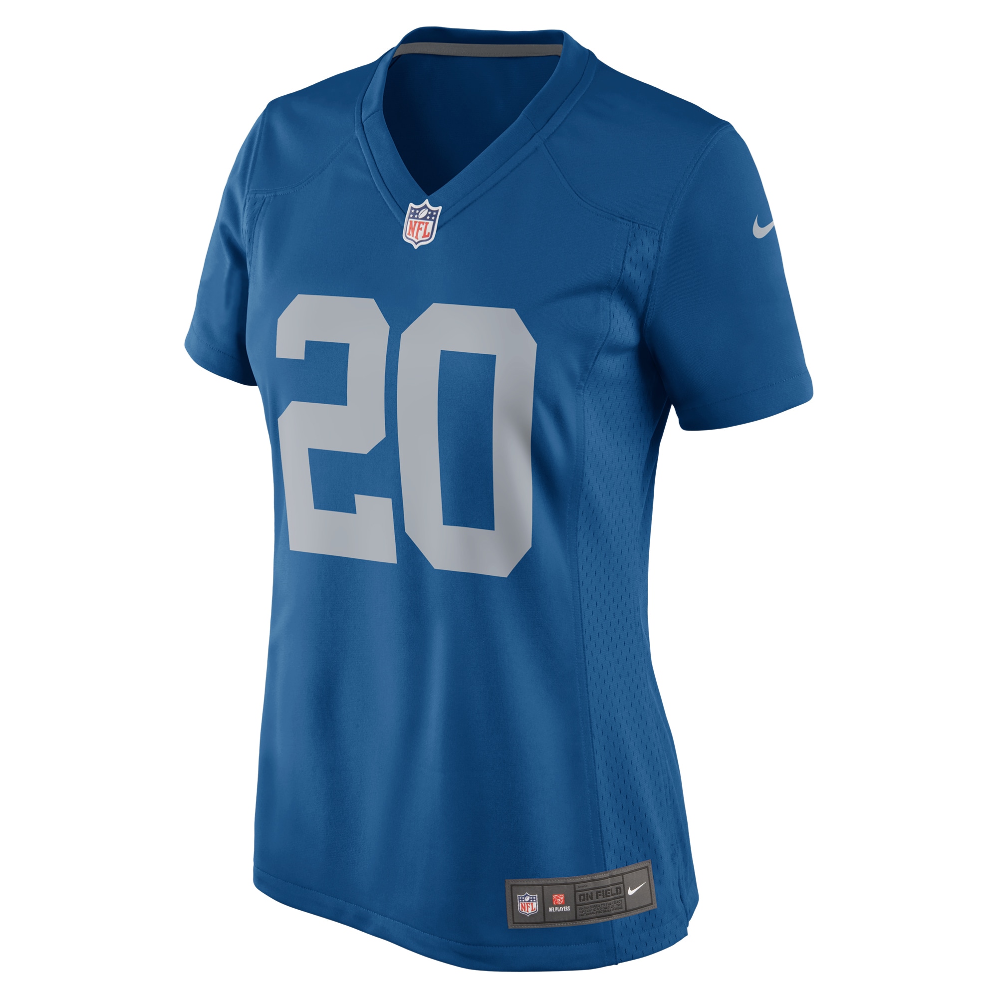 Barry Sanders Detroit Lions Nike Women's 2017 Throwback Retired Player Game Jersey - Blue - vstockx