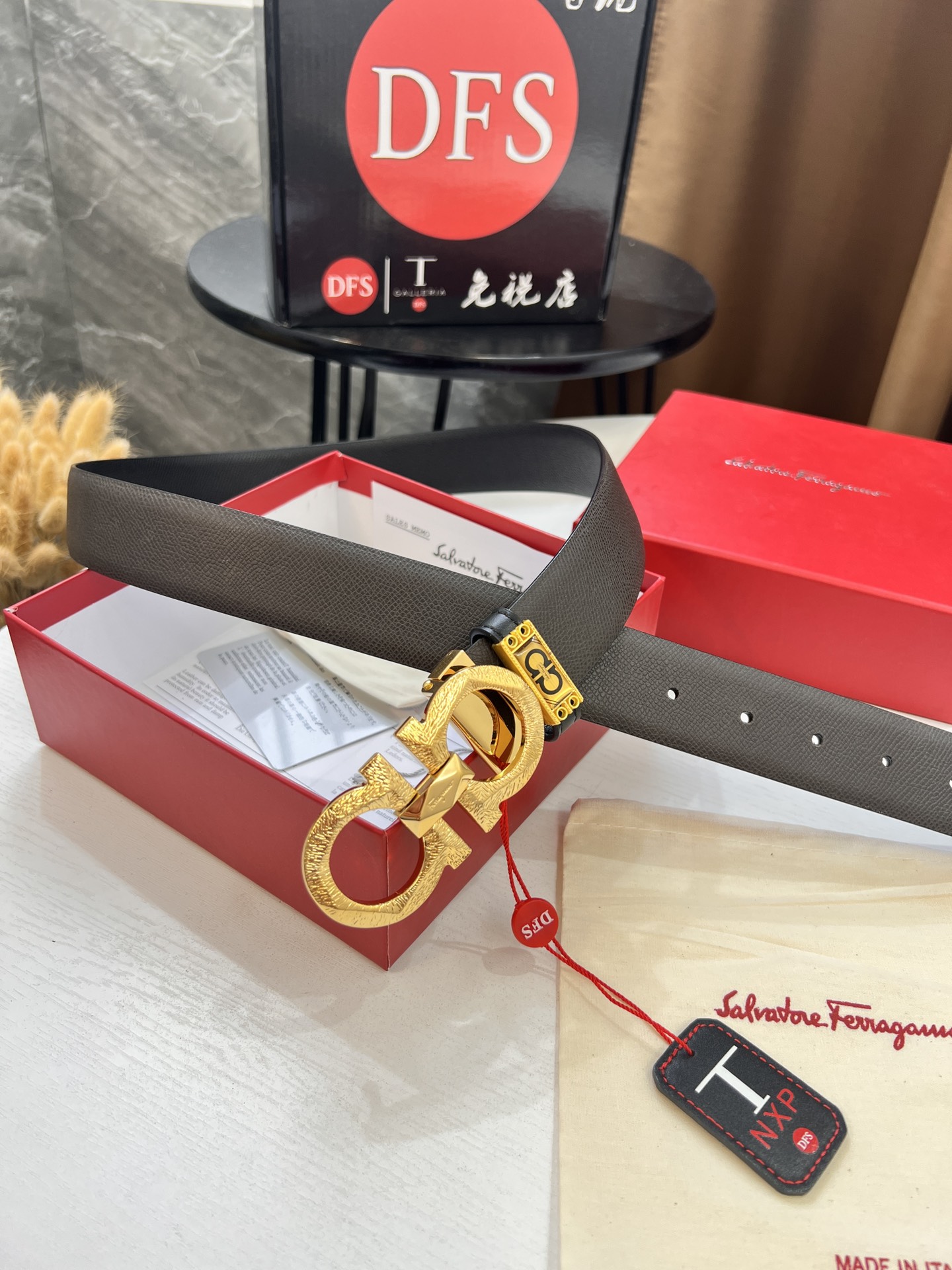 Streetwear Belt Ferragamo 319691 size:3.5cm - vstockx