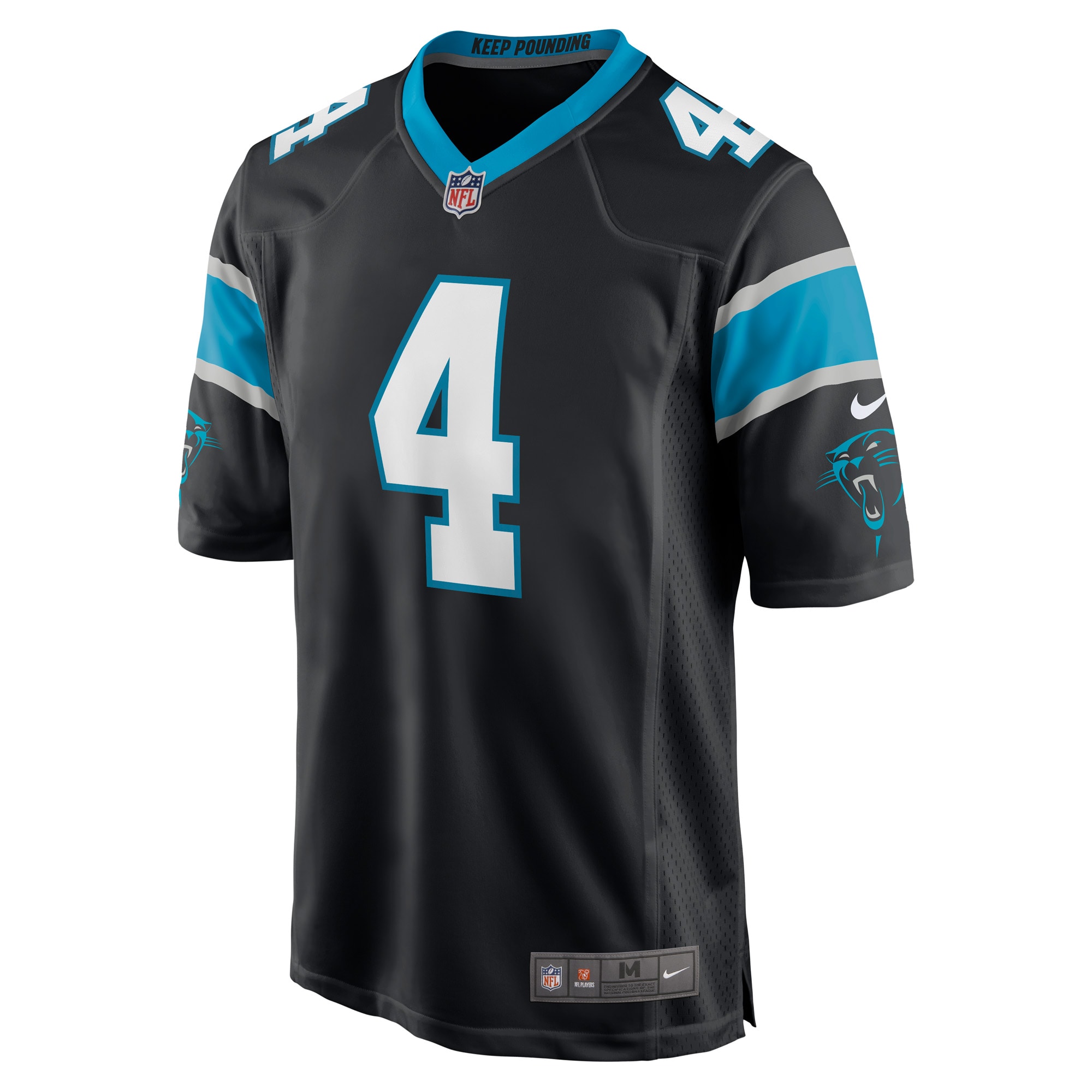 Eddy Pineiro Carolina Panthers Nike Game Player Jersey - Black - vstockx