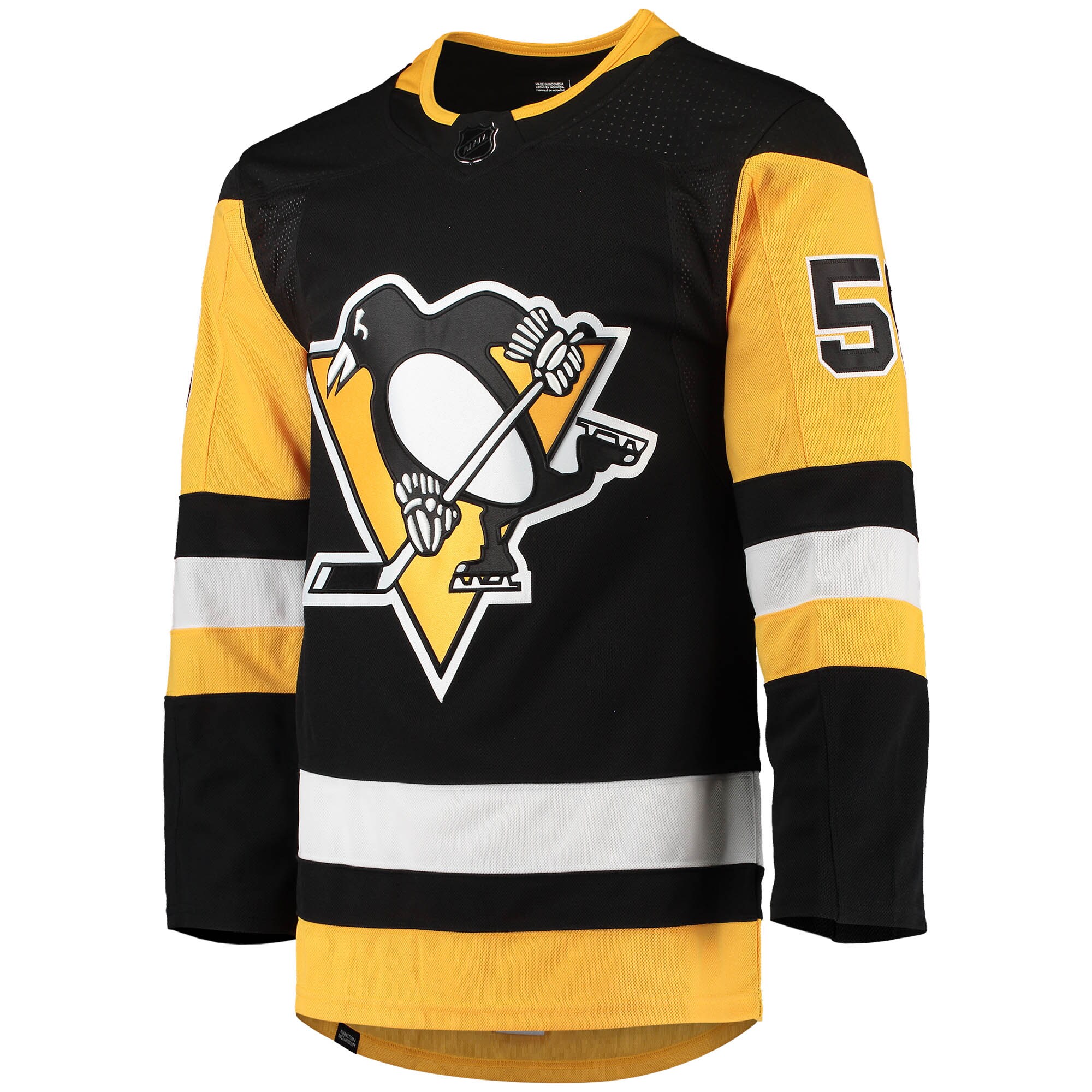 Kris Letang Pittsburgh Penguins adidas Home Primegreen Authentic Pro Player Jersey - Black - vstockx