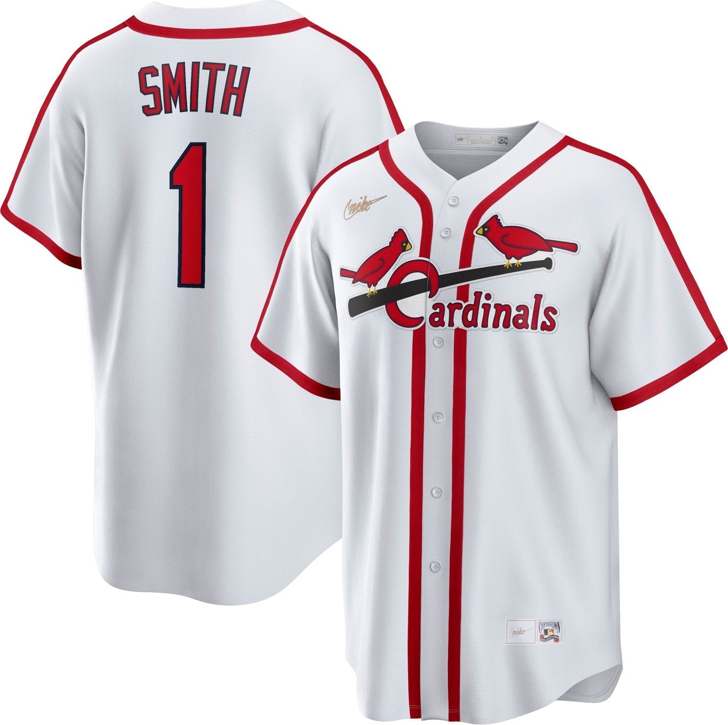 Nike Men's St. Louis Cardinals Ozzie Smith Official Cooperstown Jersey - vstockx