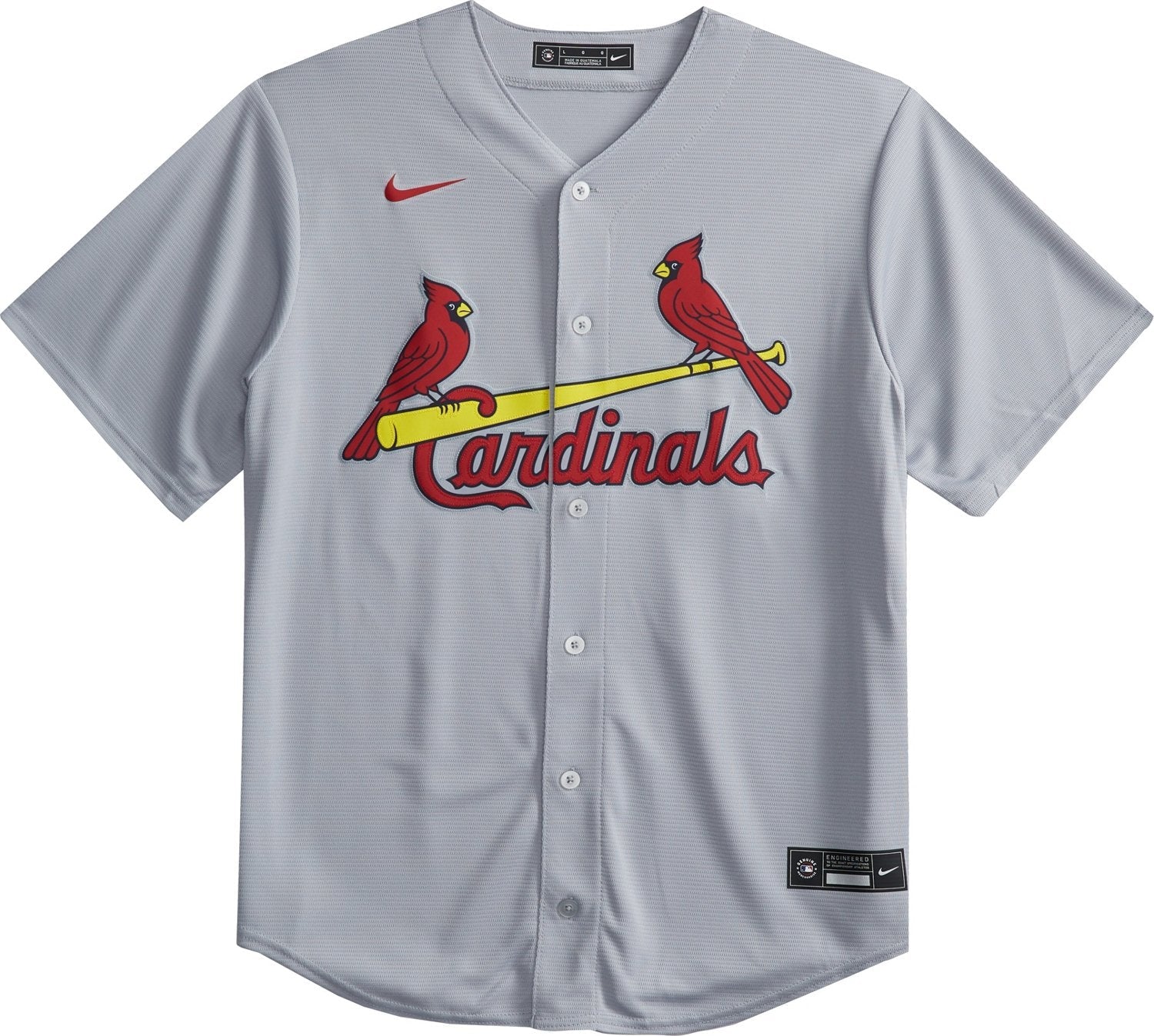 Nike Men's St. Louis Cardinals Blank Official Replica Road Jersey - vstockx