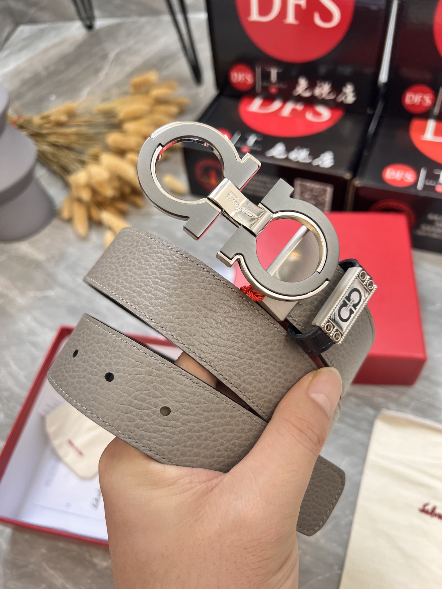 Streetwear Belt Ferragamo 319896 size:3.5cm - vstockx