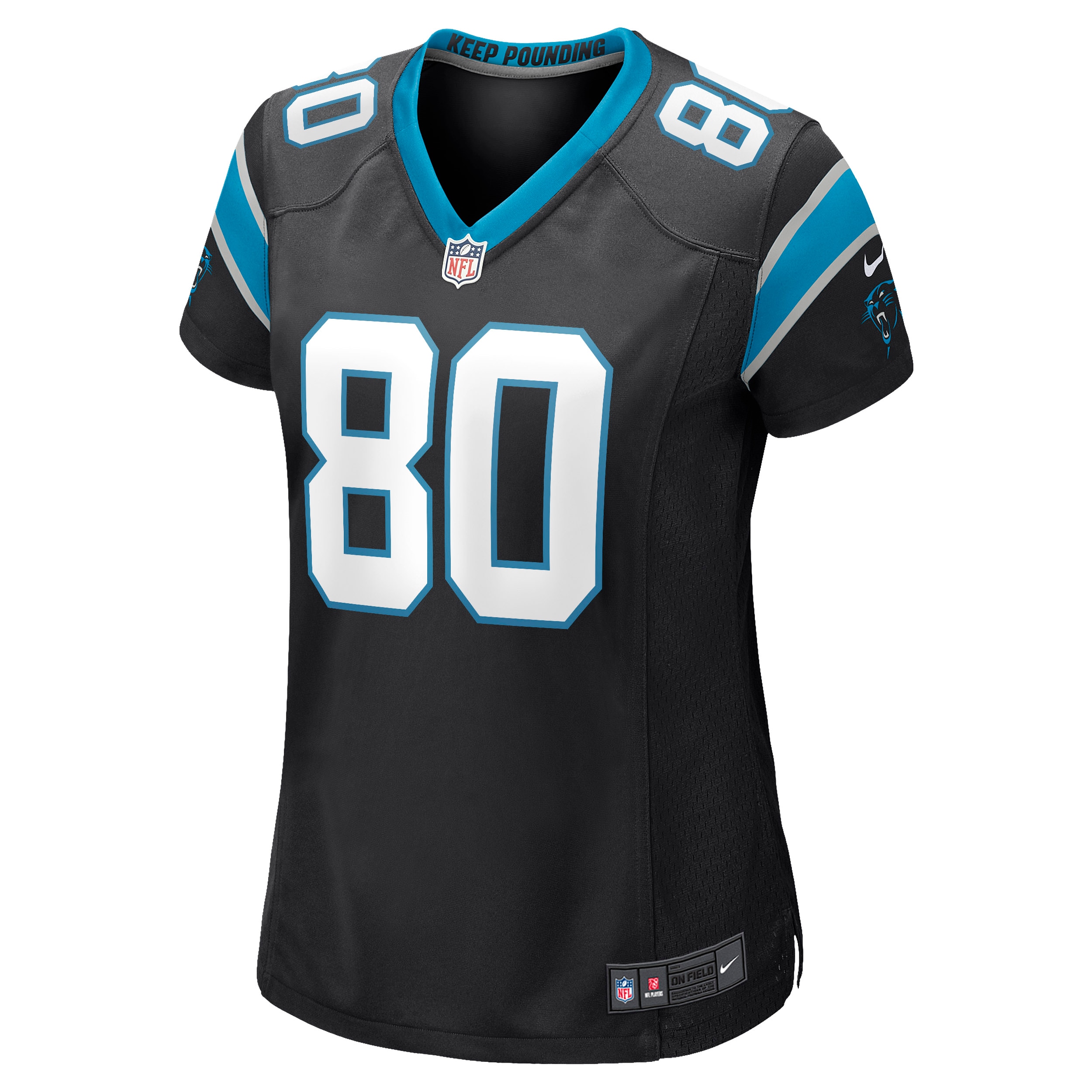 Ian Thomas Carolina Panthers Nike Women's Game Jersey - Black - vstockx