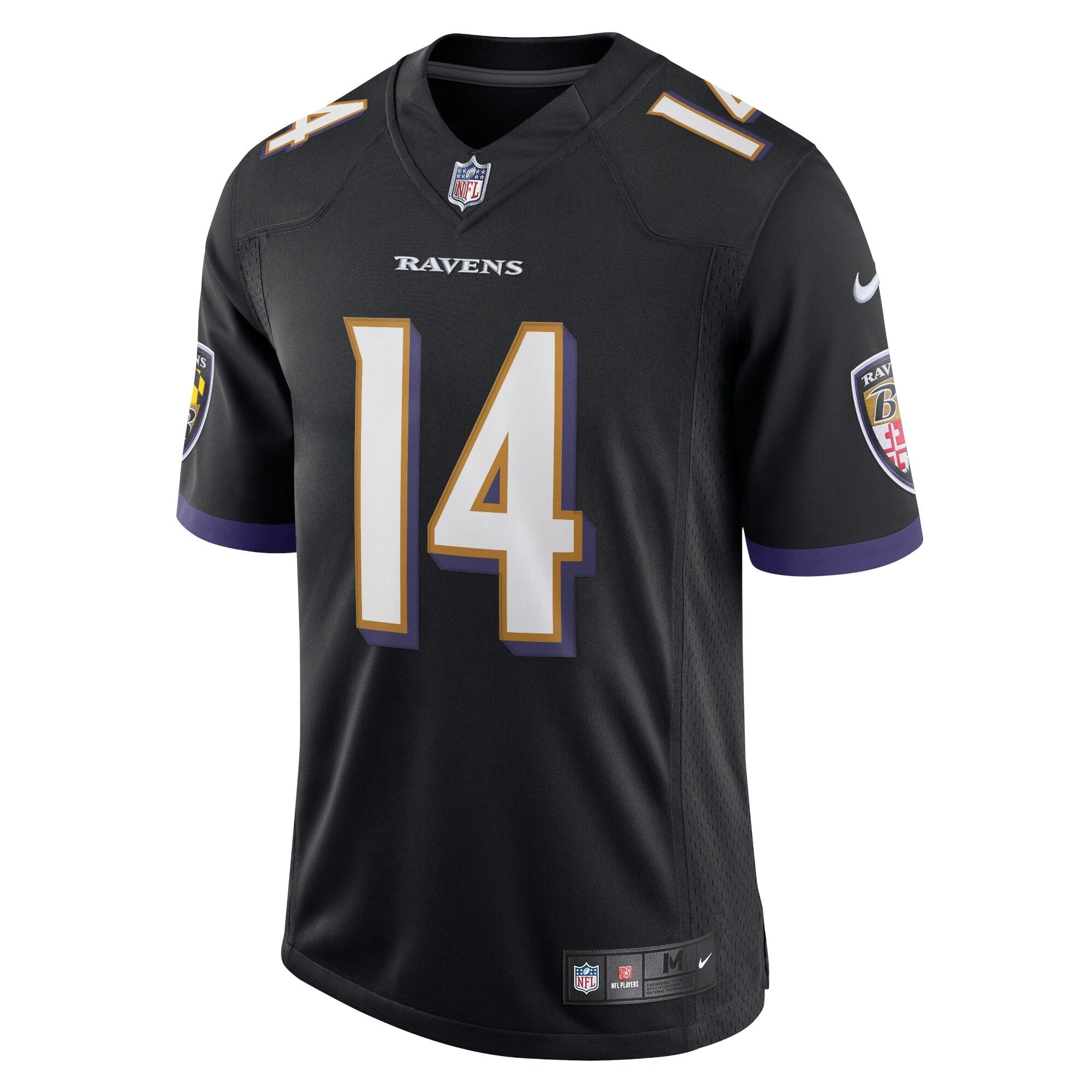 Men's Nike Kyle Hamilton Black Baltimore Ravens Vapor Limited Jersey - vstockx