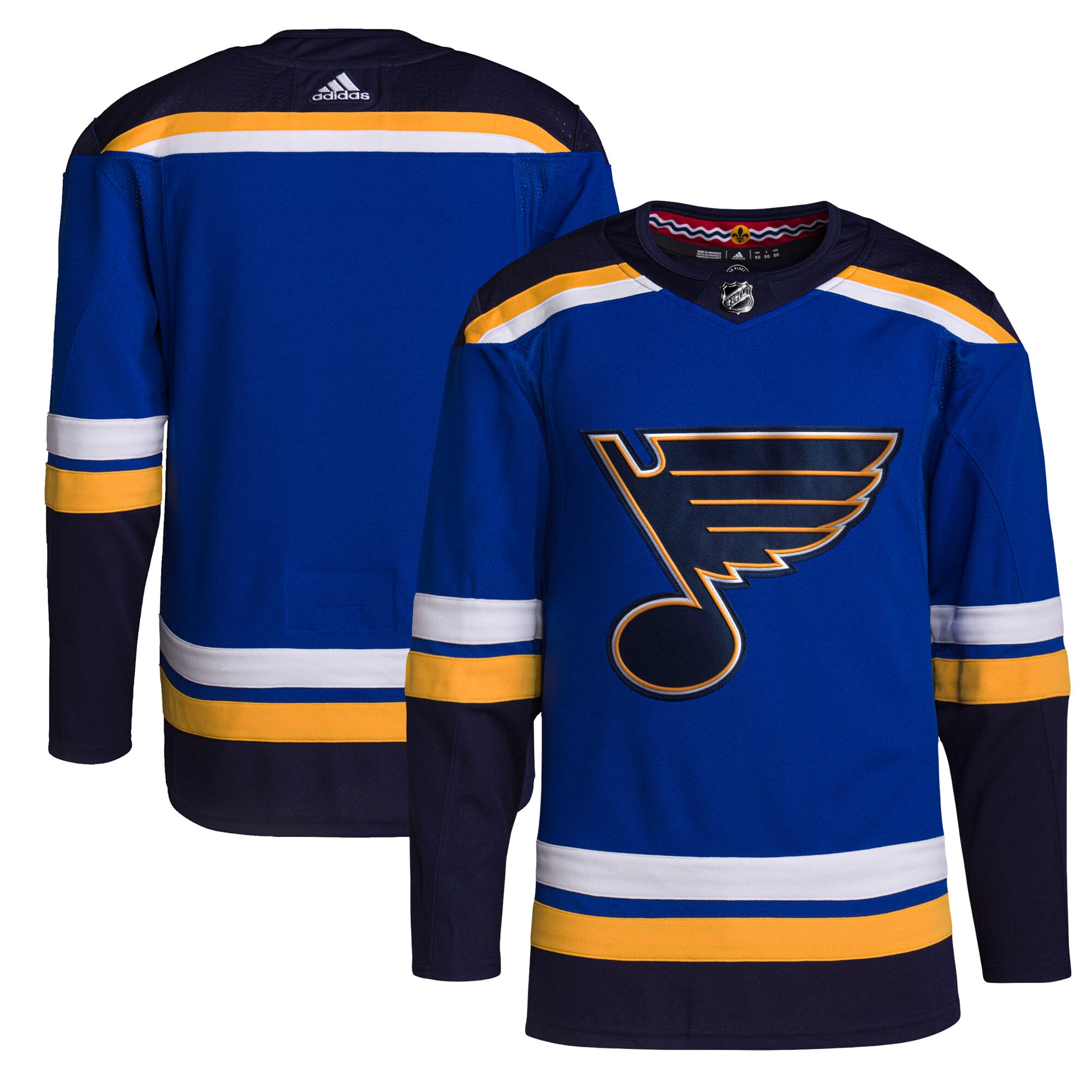 St. Louis Blues adidas Home Authentic Pro Jersey - Royal - vstockx