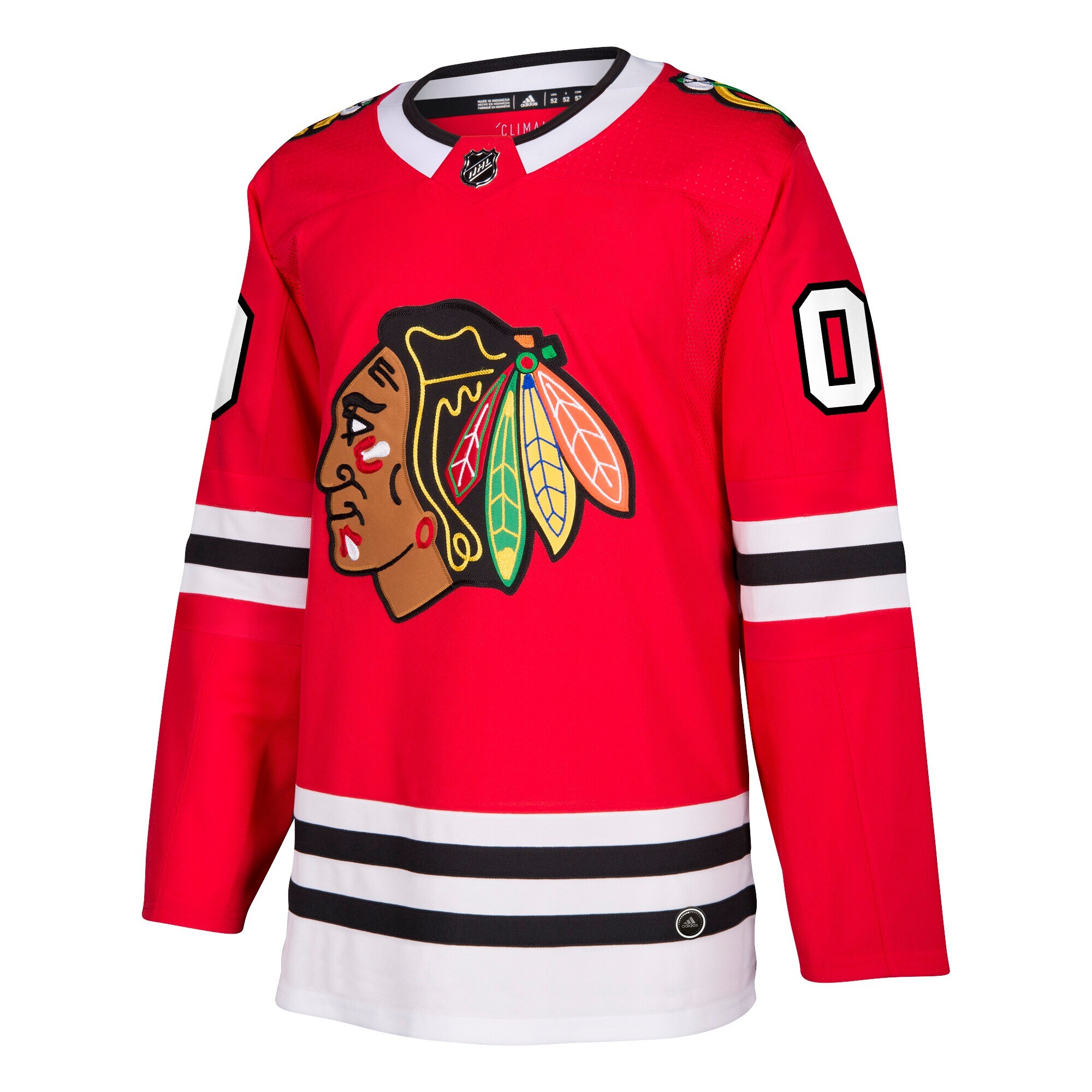 Chicago Blackhawks adidas Authentic Custom Jersey - Red - vstockx
