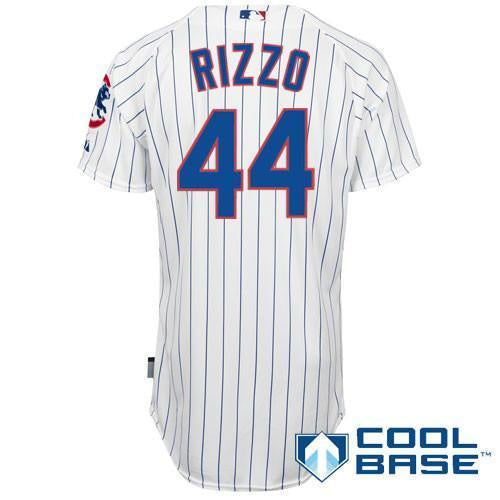Chicago Cubs Authentic Anthony Rizzo Home Cool Base Jersey - vstockx