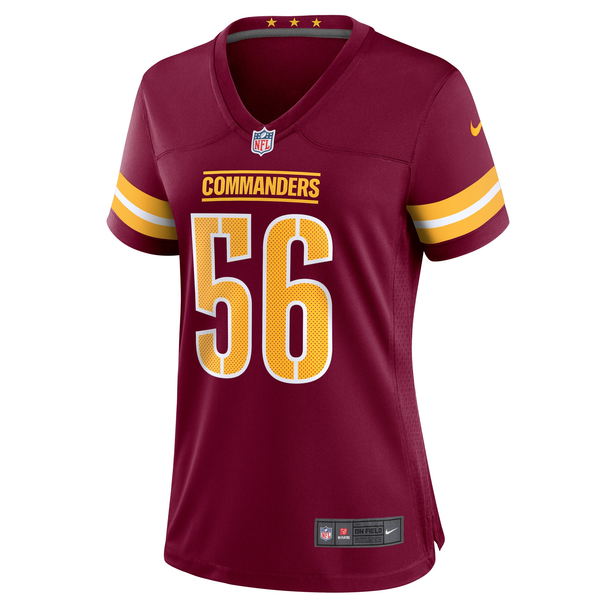 Will Bradley-King Washington Commanders Nike Women's Game Player Jersey - Burgundy - vstockx