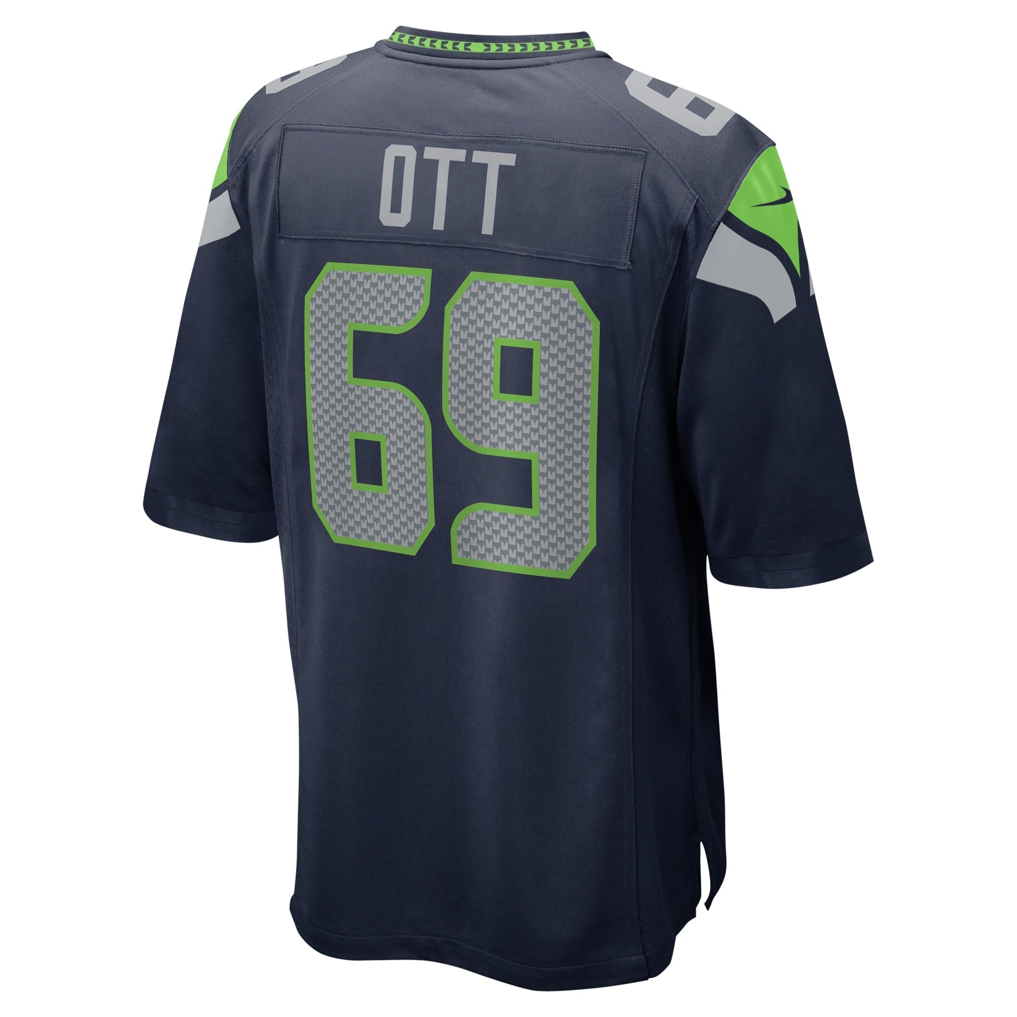 Men's Nike Tyler Ott College Navy Seattle Seahawks Game Jersey - vstockx