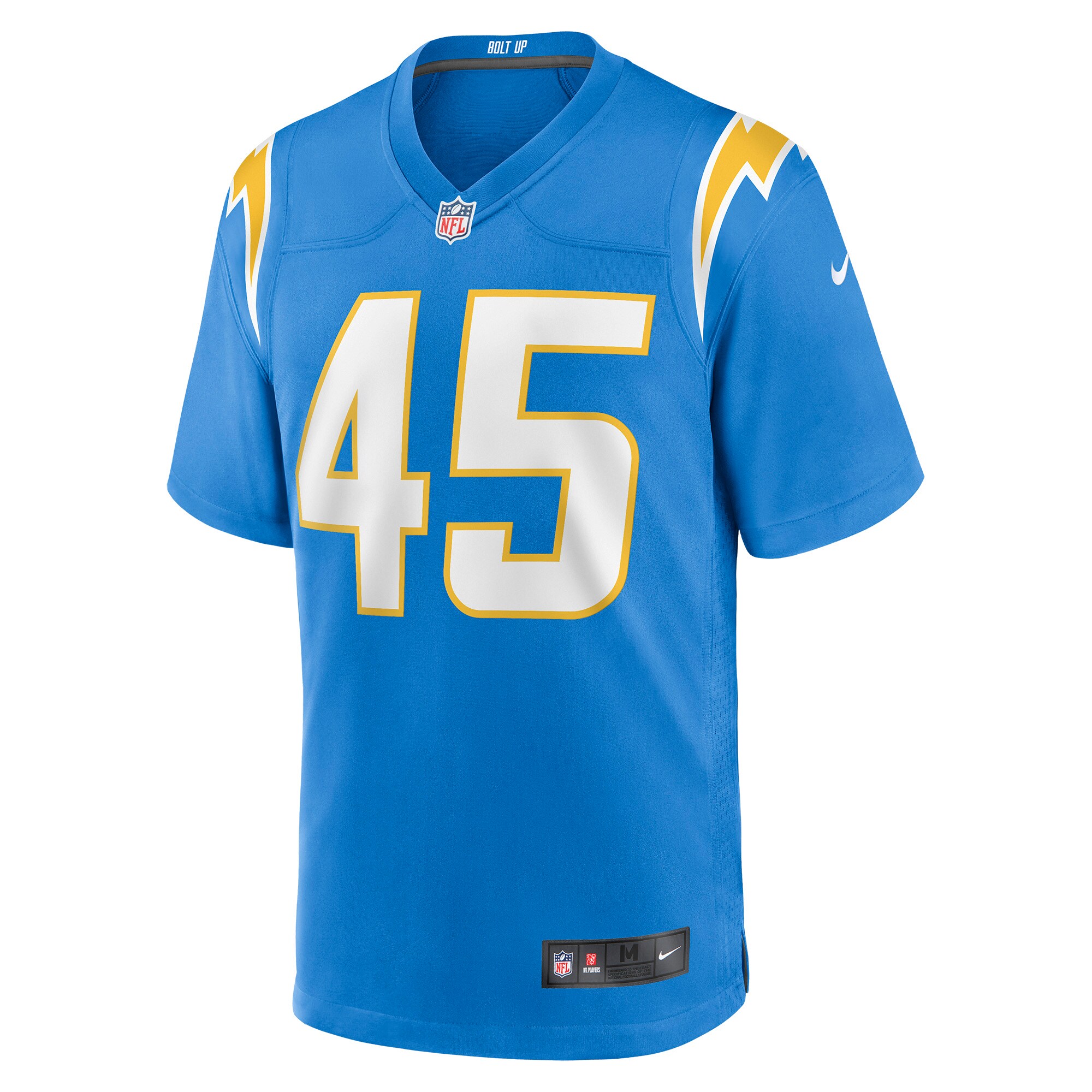 Zander Horvath Los Angeles Chargers Nike Game Jersey - Powder Blue - vstockx