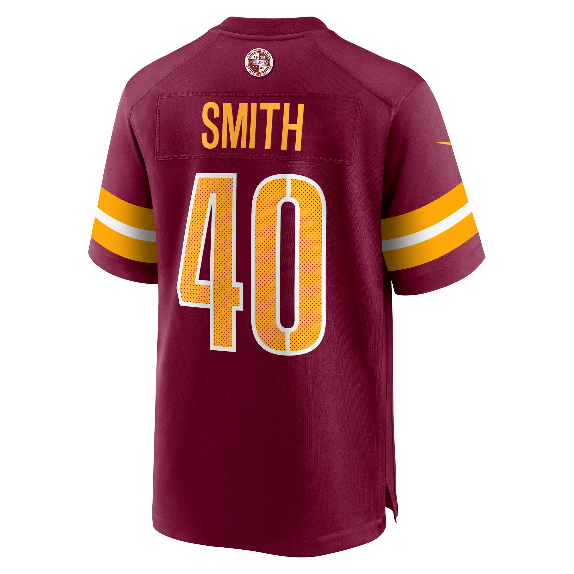 Kendall Smith Washington Commanders Nike Team Game Jersey - Burgundy - vstockx