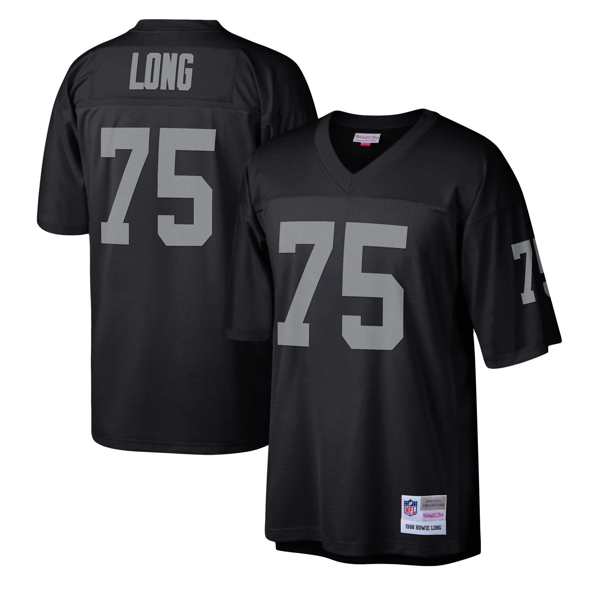 Howie Long Las Vegas Raiders Mitchell & Ness Legacy Replica Jersey - Black - vstockx