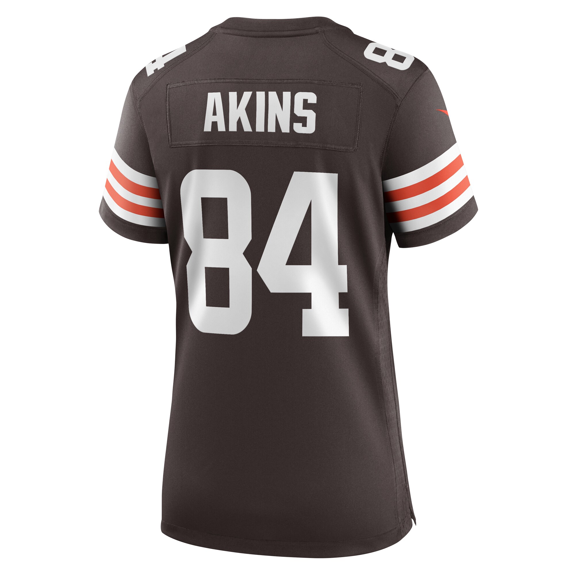 Jordans Akins Cleveland Browns Nike Women's Team Game Jersey - Brown - vstockx