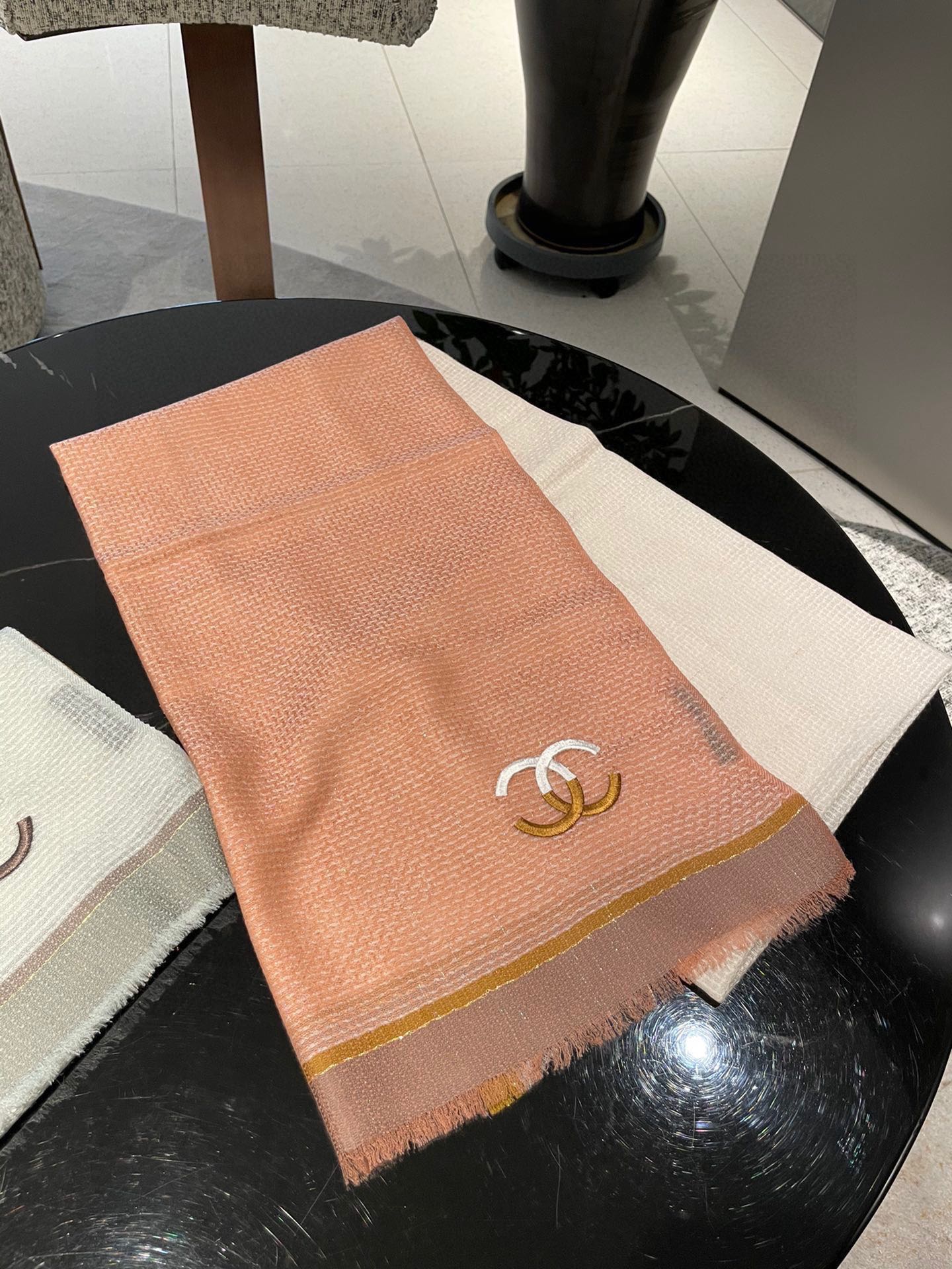 Streetwear Scarf CHANEL 328931 SIZE:30*180cm - vstockx