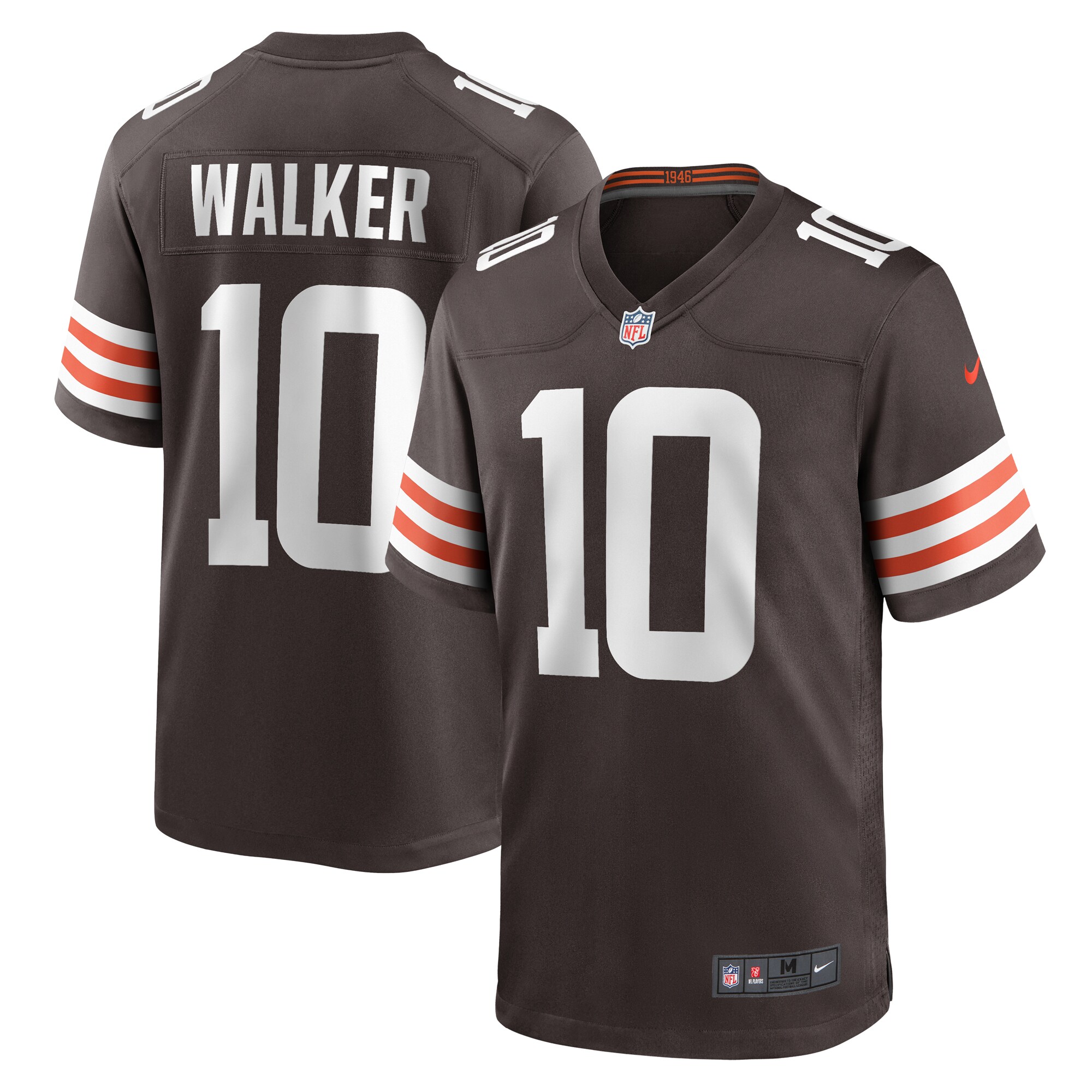 Phillip Walker Cleveland Browns Nike Team Game Jersey - Brown - vstockx