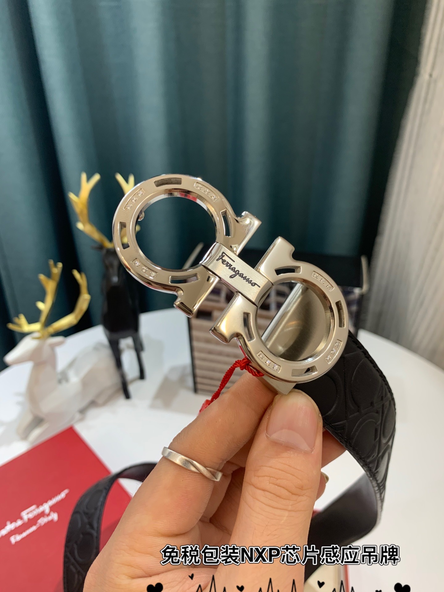 Streetwear Belt Ferragamo 319180 size:3.5cm - vstockx