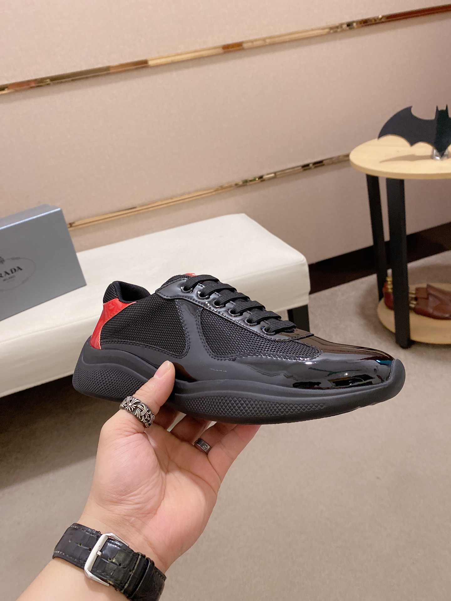 Prada America's Cup sneaker 5 - vstockx