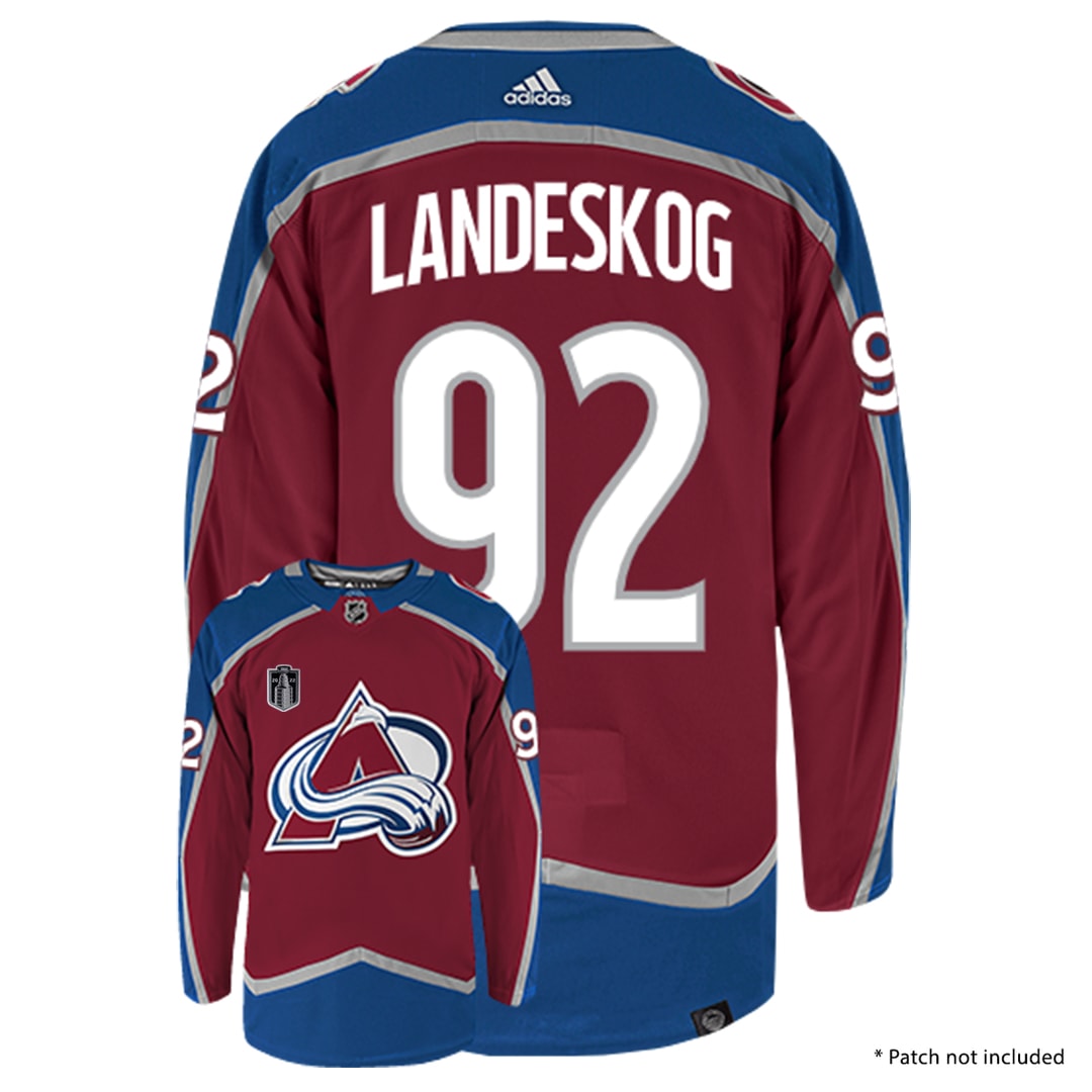 Gabriel Landeskog Colorado Avalanche Adidas Primegreen Authentic NHL Hockey Jersey - vstockx