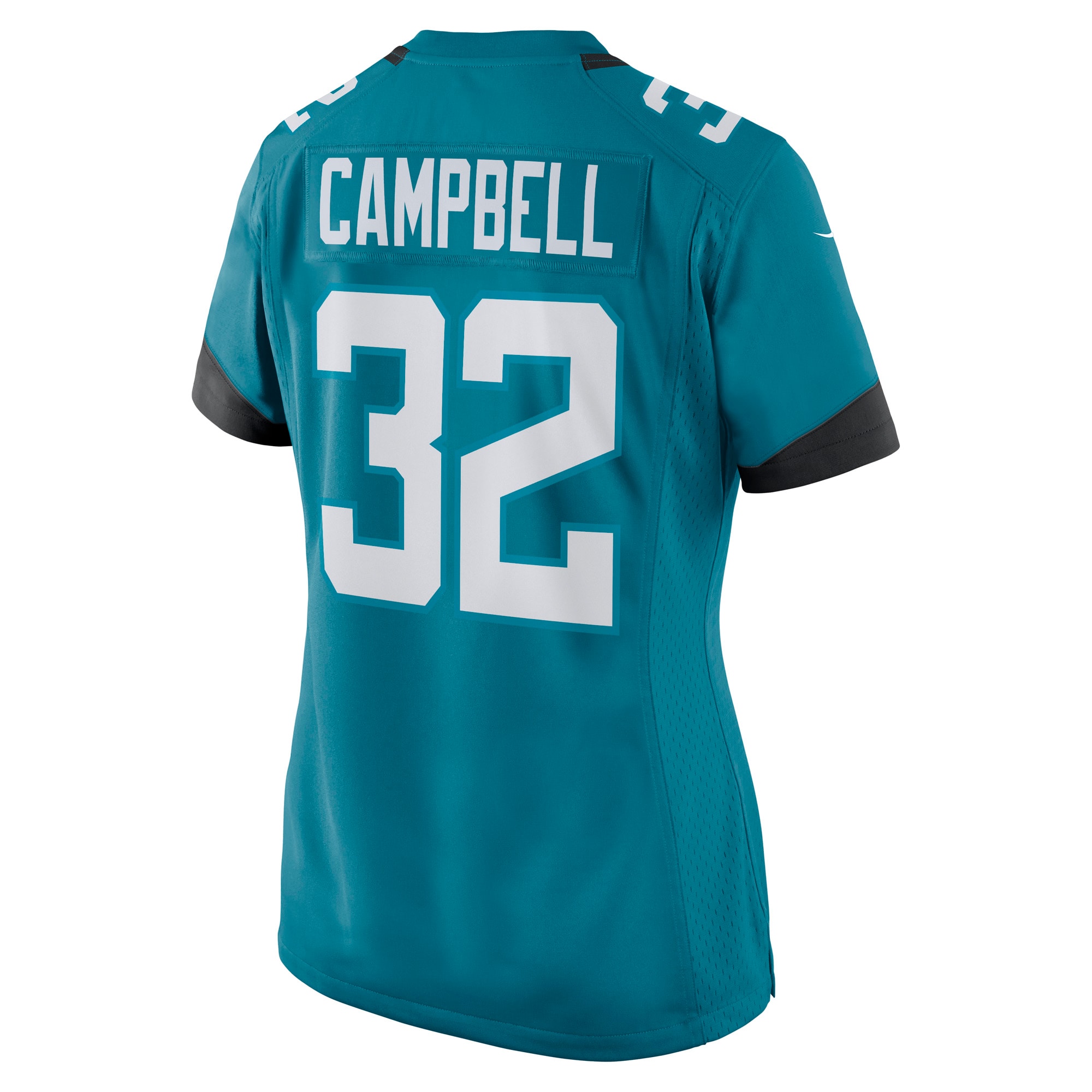 Tyson Campbell Jacksonville Jaguars Nike Women's Game Jersey - Teal - vstockx