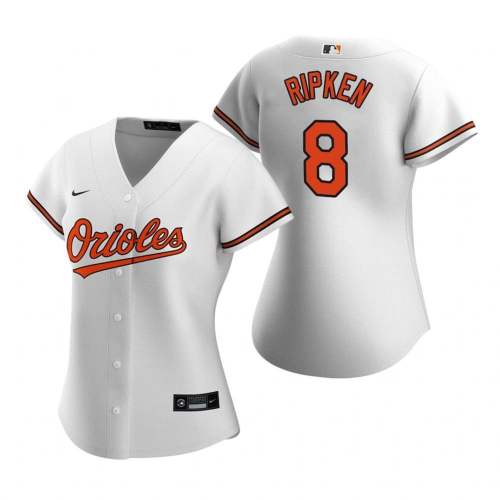Women's Baltimore Orioles Cal Ripken Jr. Replica Home Jersey - White - vstockx