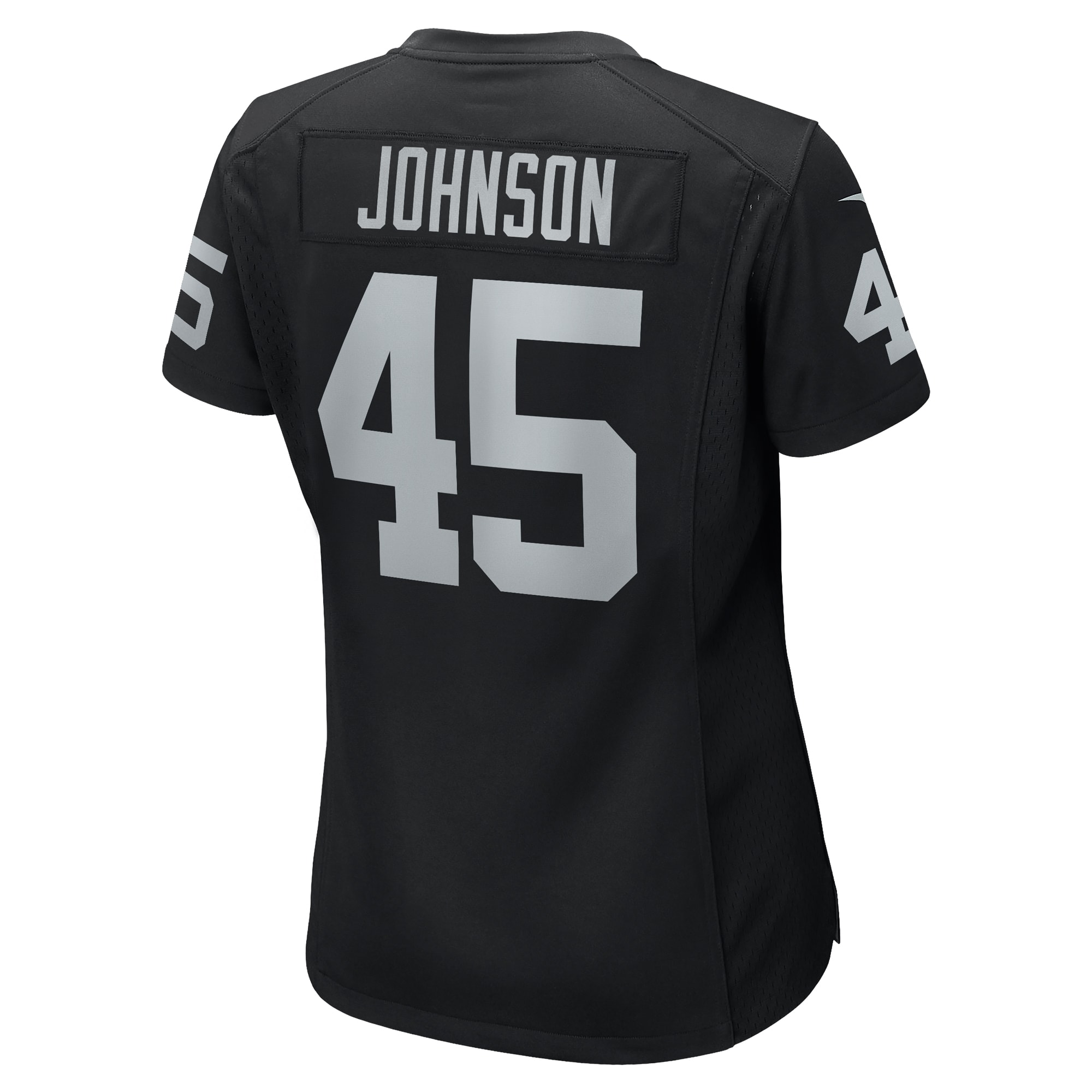 Jaquan Johnson Las Vegas Raiders Nike Women's Game Player Jersey - Black - vstockx