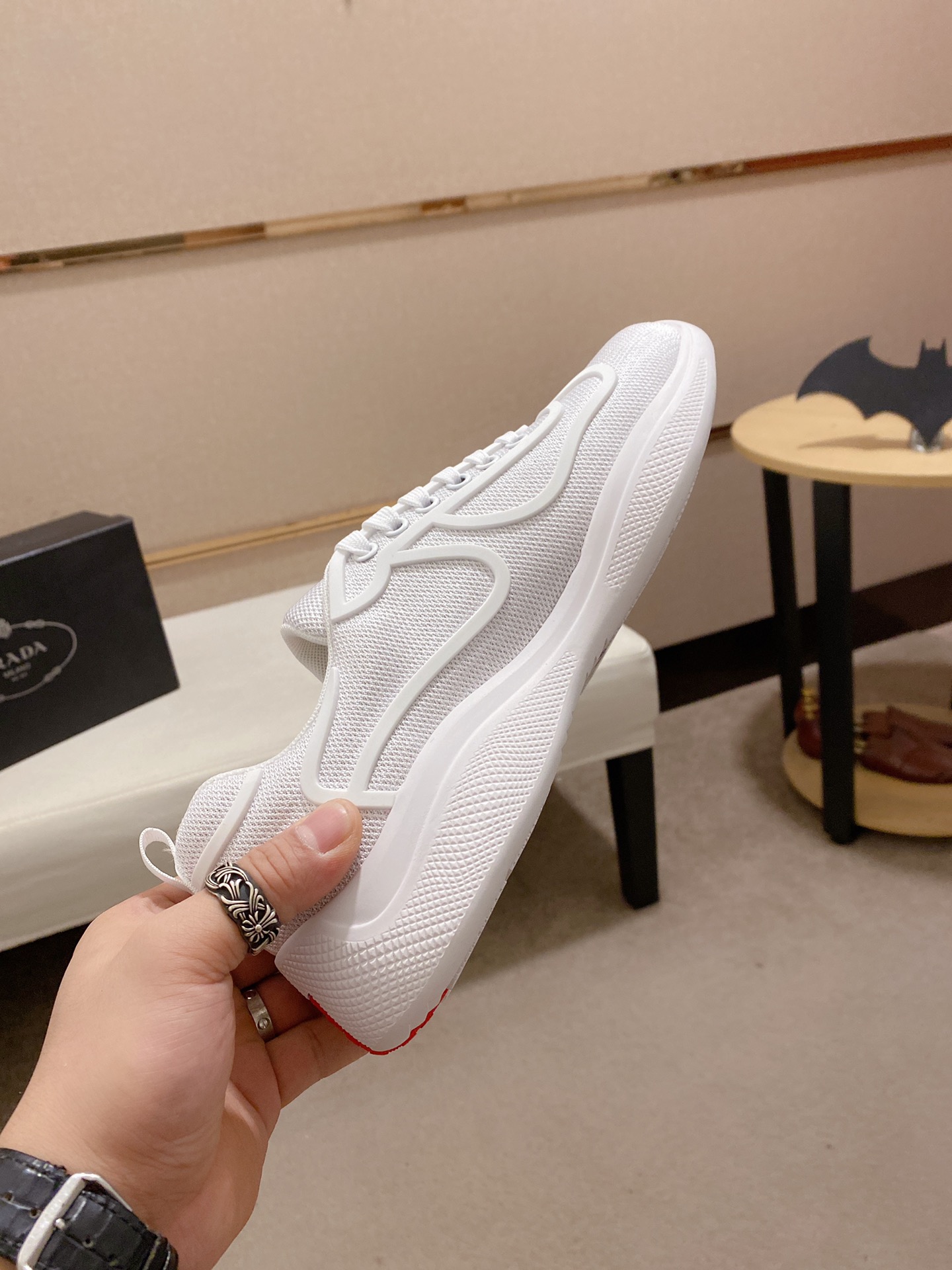 Prada America's Cup sneaker 18 - vstockx