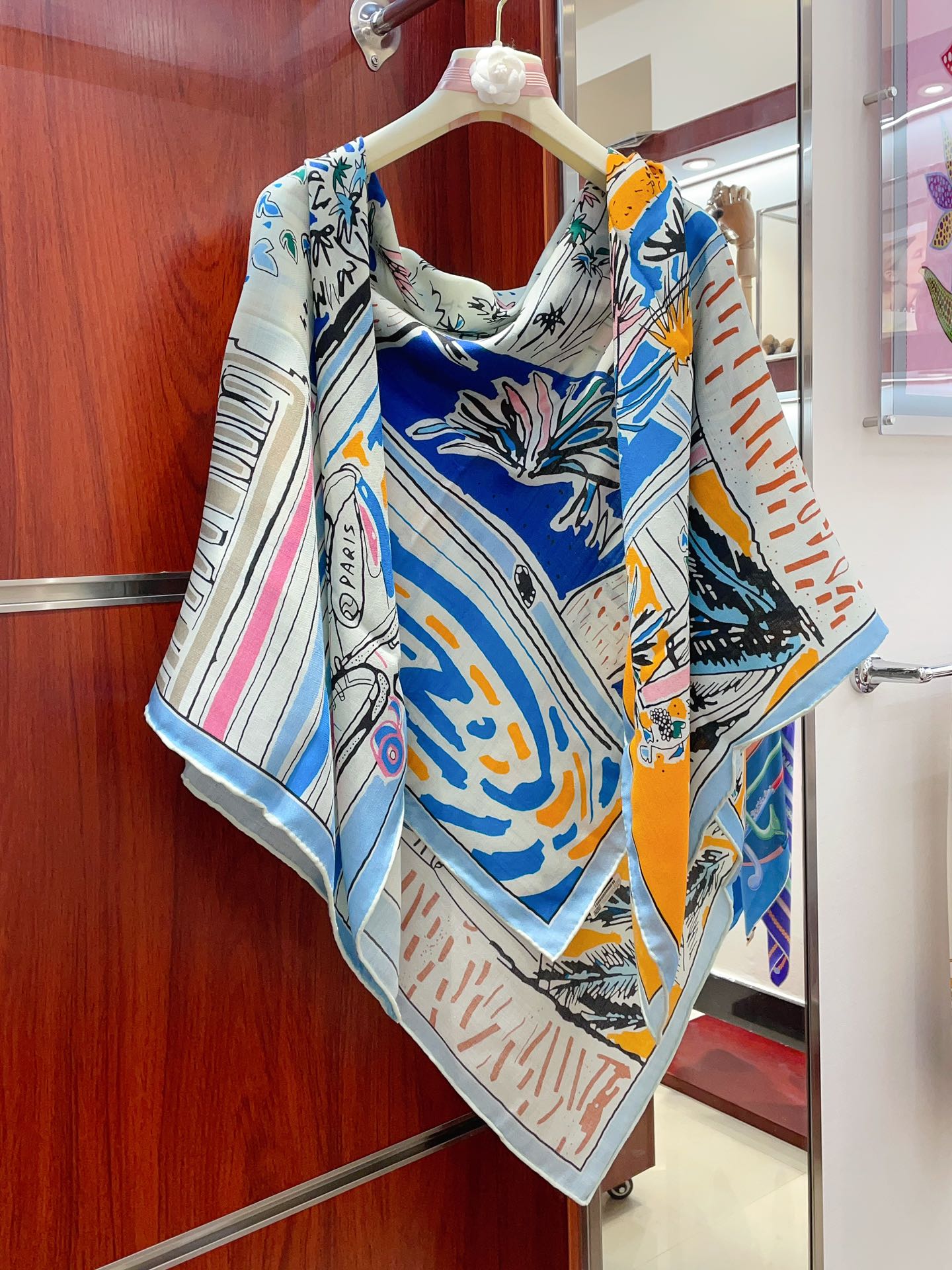 Streetwear Scarf Hermes 328780 SIZE:140cm*140cm - vstockx