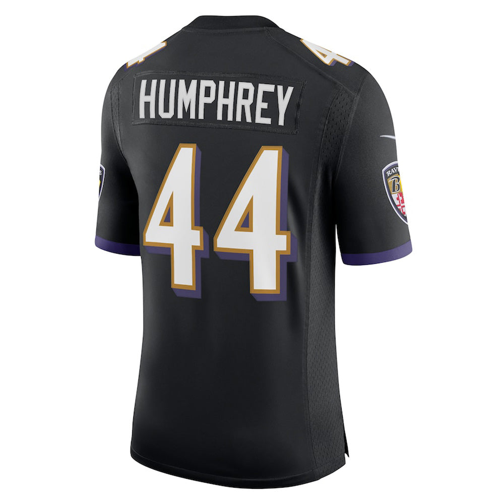 Youth Baltimore Ravens Marlon Humphrey Game Jersey - Black - vstockx