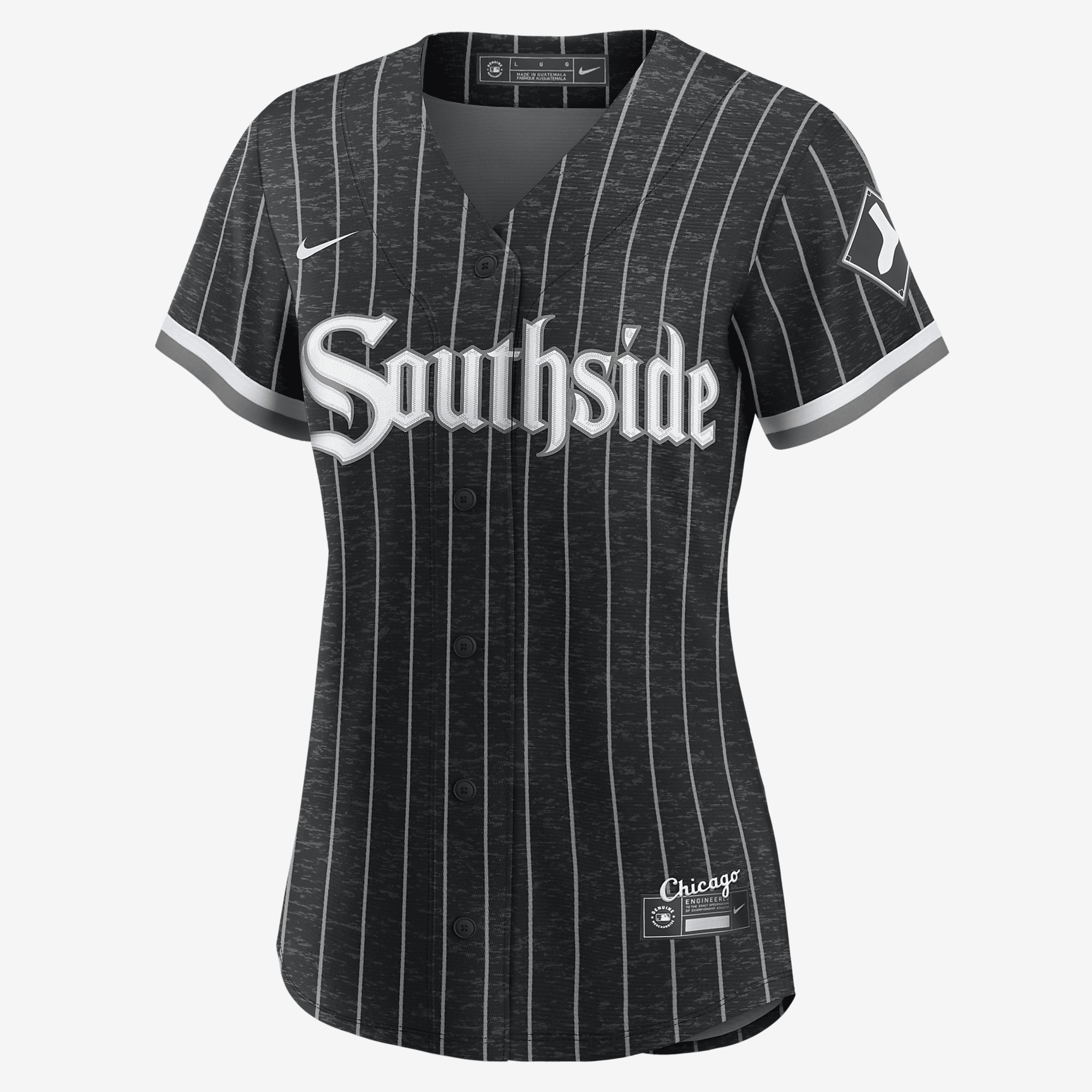 MLB Chicago White Sox City Connect (Tim Anderson) Women's Replica Baseball Jersey - Black/Anthracite - vstockx