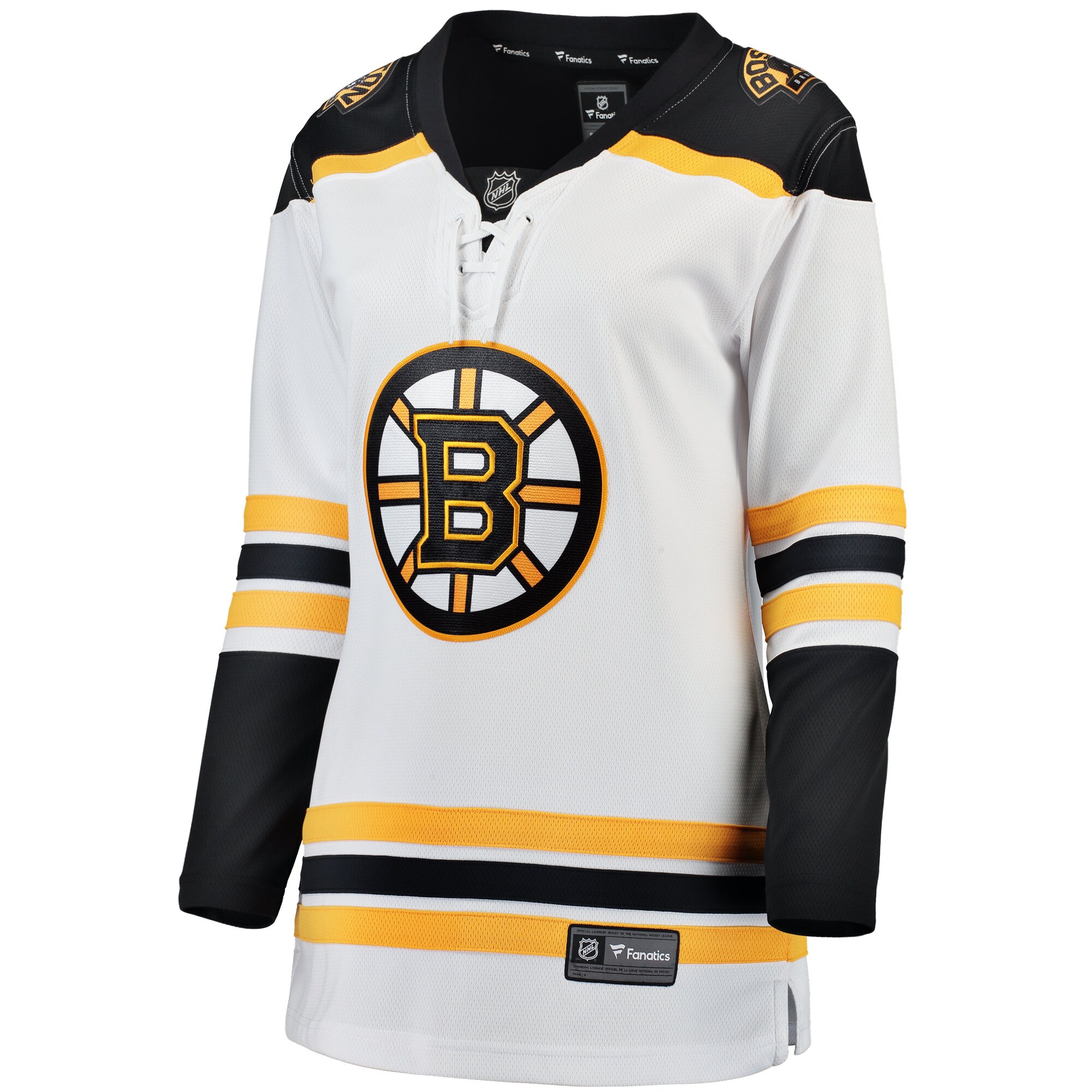 Boston Bruins Fanatics Branded Women's Away Breakaway Jersey - White - vstockx