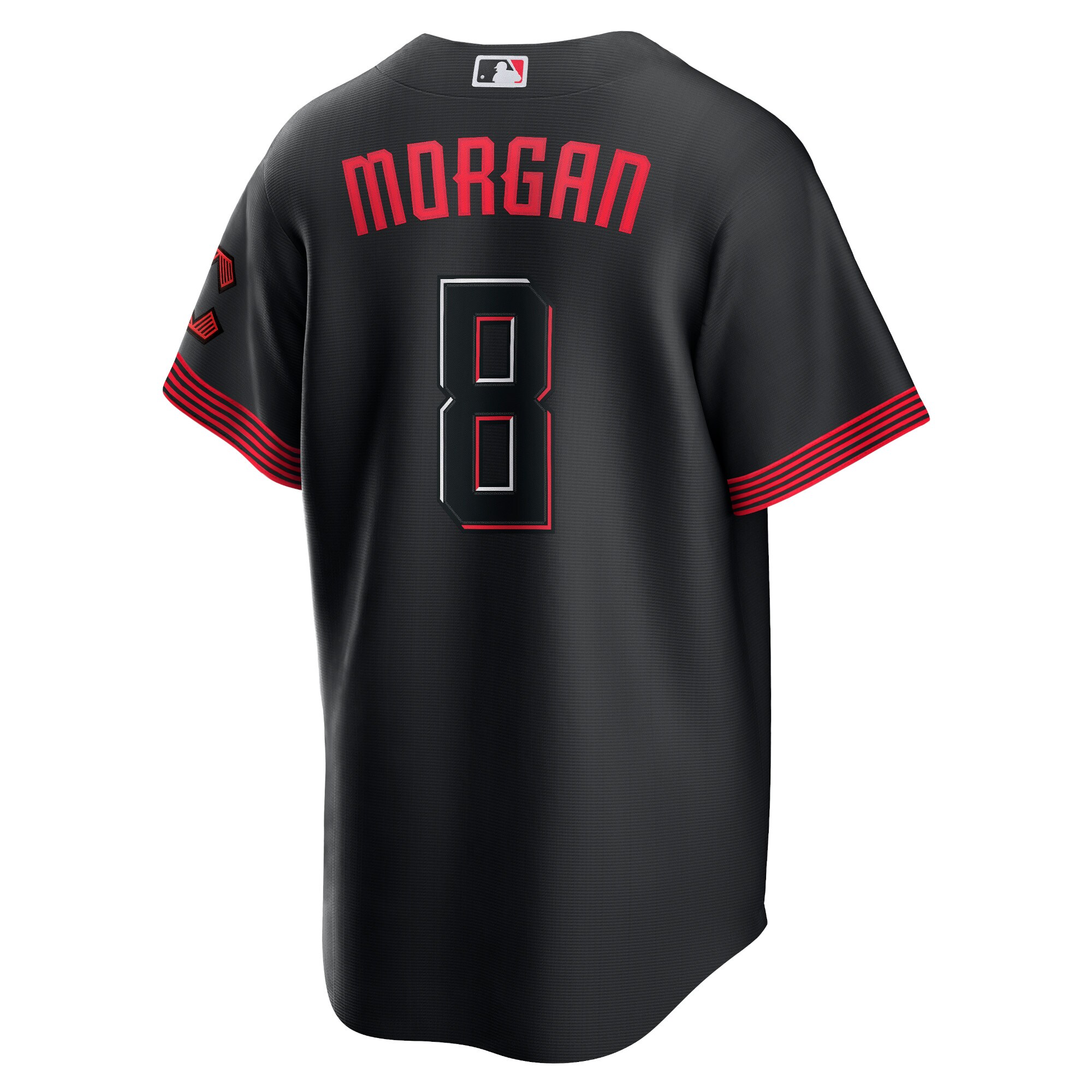 Joe Morgan Cincinnati Reds Nike 2023 City Connect Replica Player Jersey - Black - vstockx