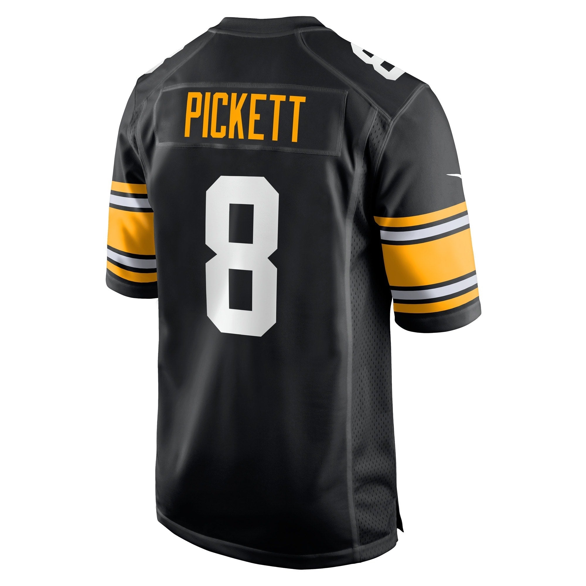 Men's Nike Kenny Pickett Black Pittsburgh Steelers Player Alternate Game Jersey - vstockx