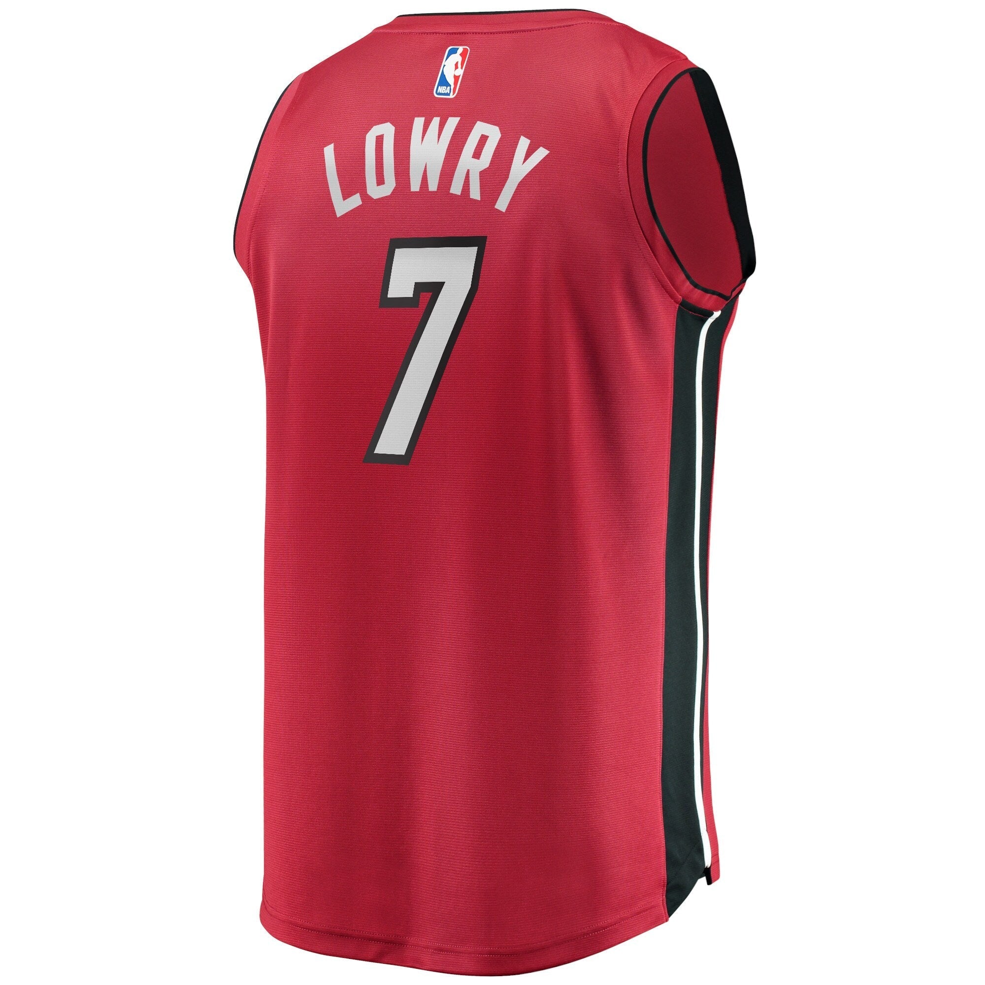 Youth Fanatics Branded Kyle Lowry Red Miami Heat 2021/22 Fast Break Replica Player Jersey - Statement Edition - vstockx
