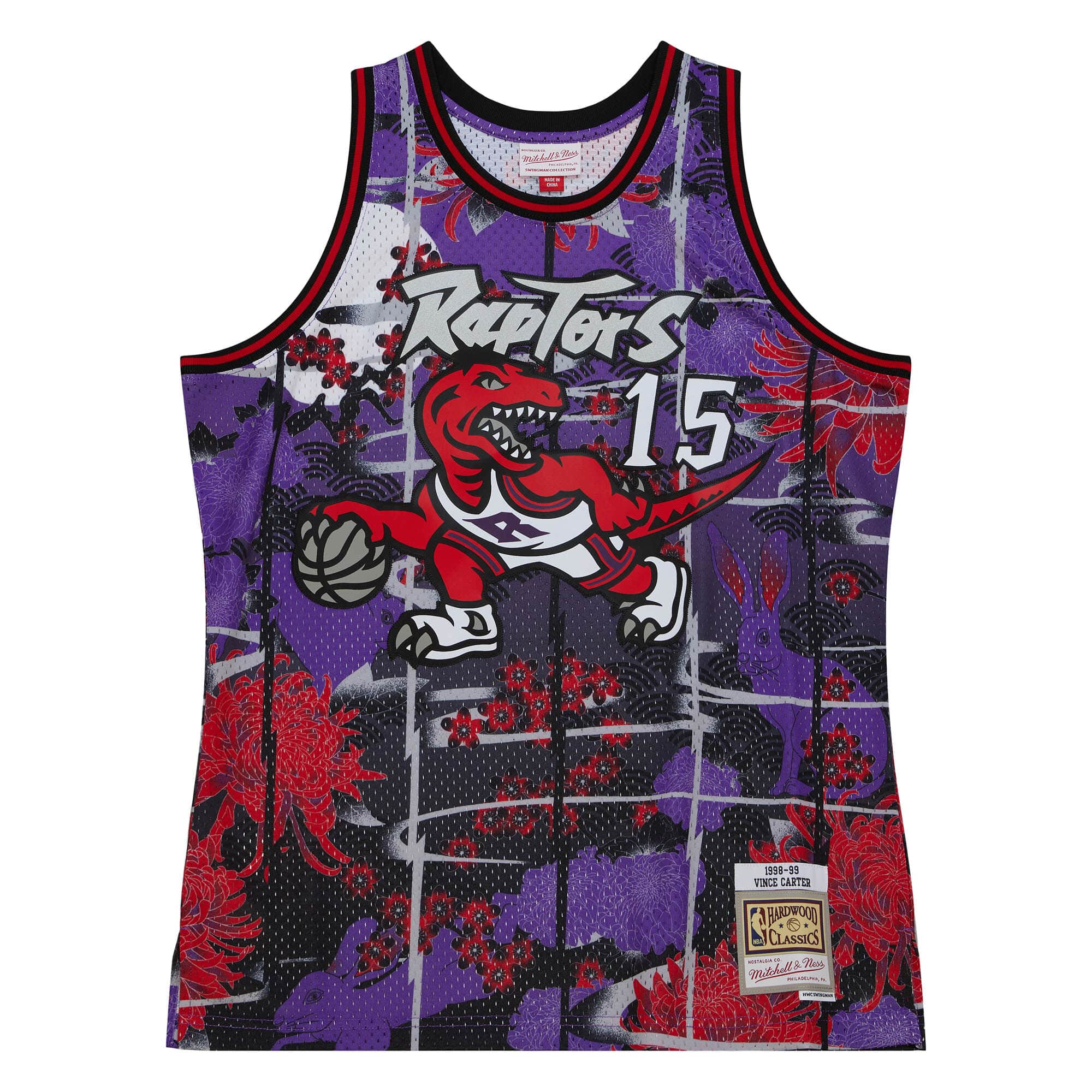 Asian Heritage Swingman Vince Carter Toronto Raptors 1998-99 Jersey 5.0 - vstockx