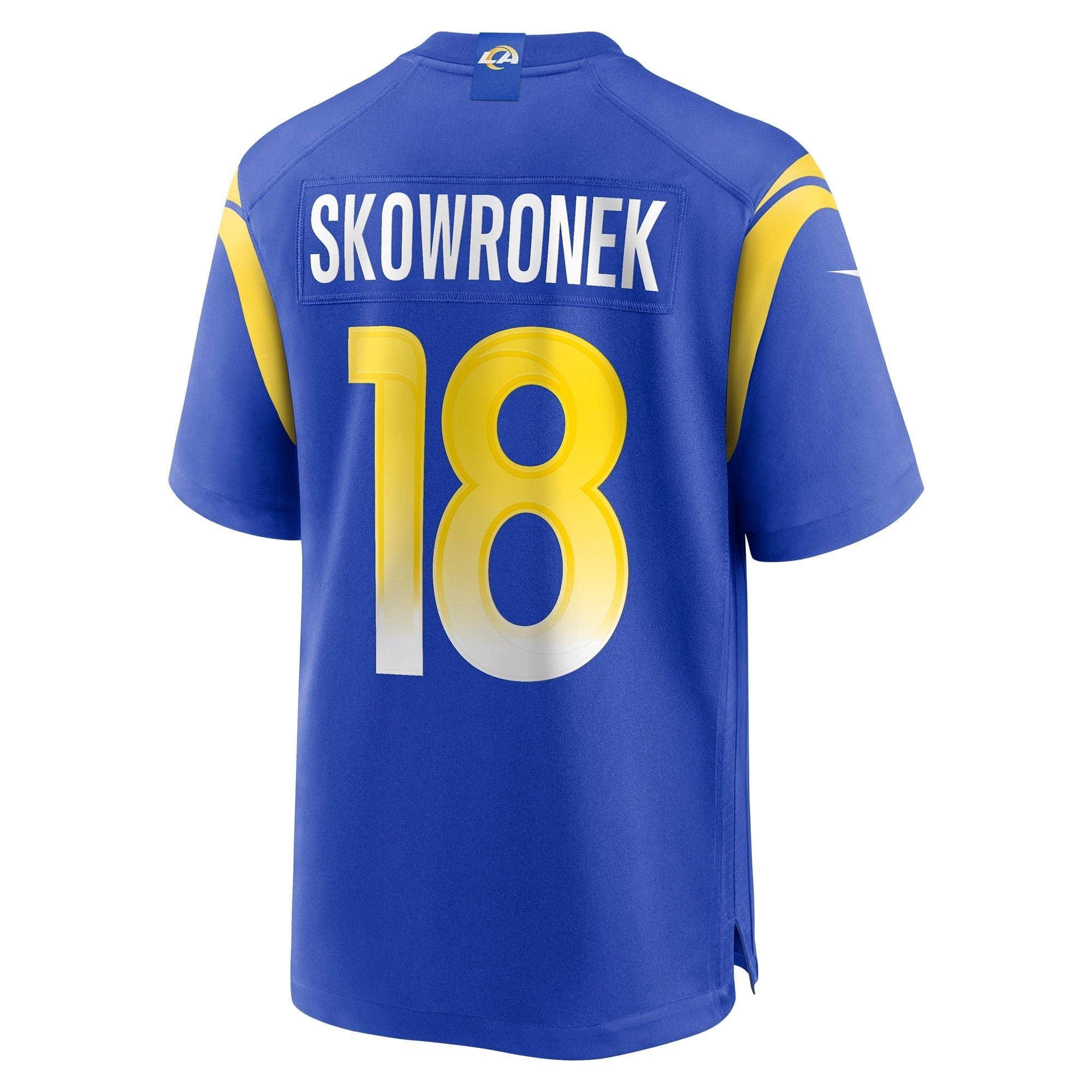 Men's Nike Ben Skowronek Royal Los Angeles Rams Game Jersey - vstockx