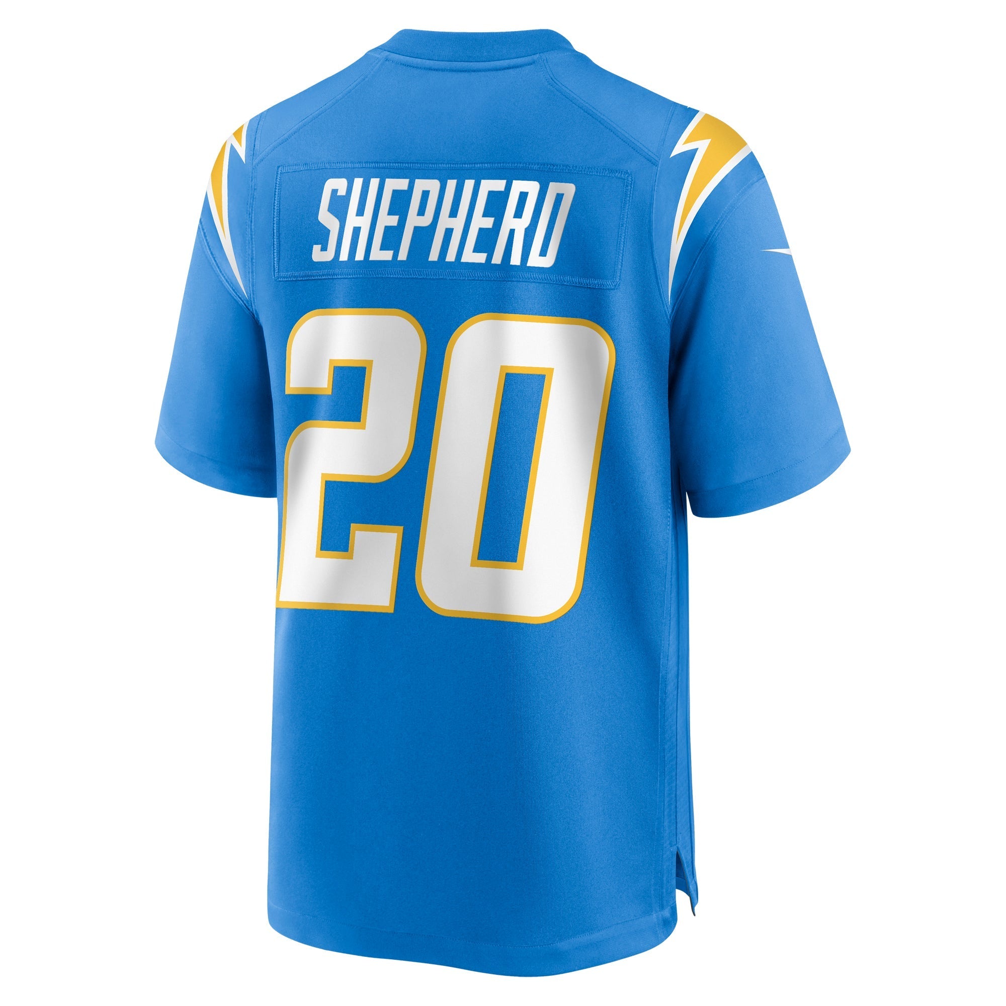 Men's Nike Darrius Shepherd Powder Blue Los Angeles Chargers Game Jersey - vstockx