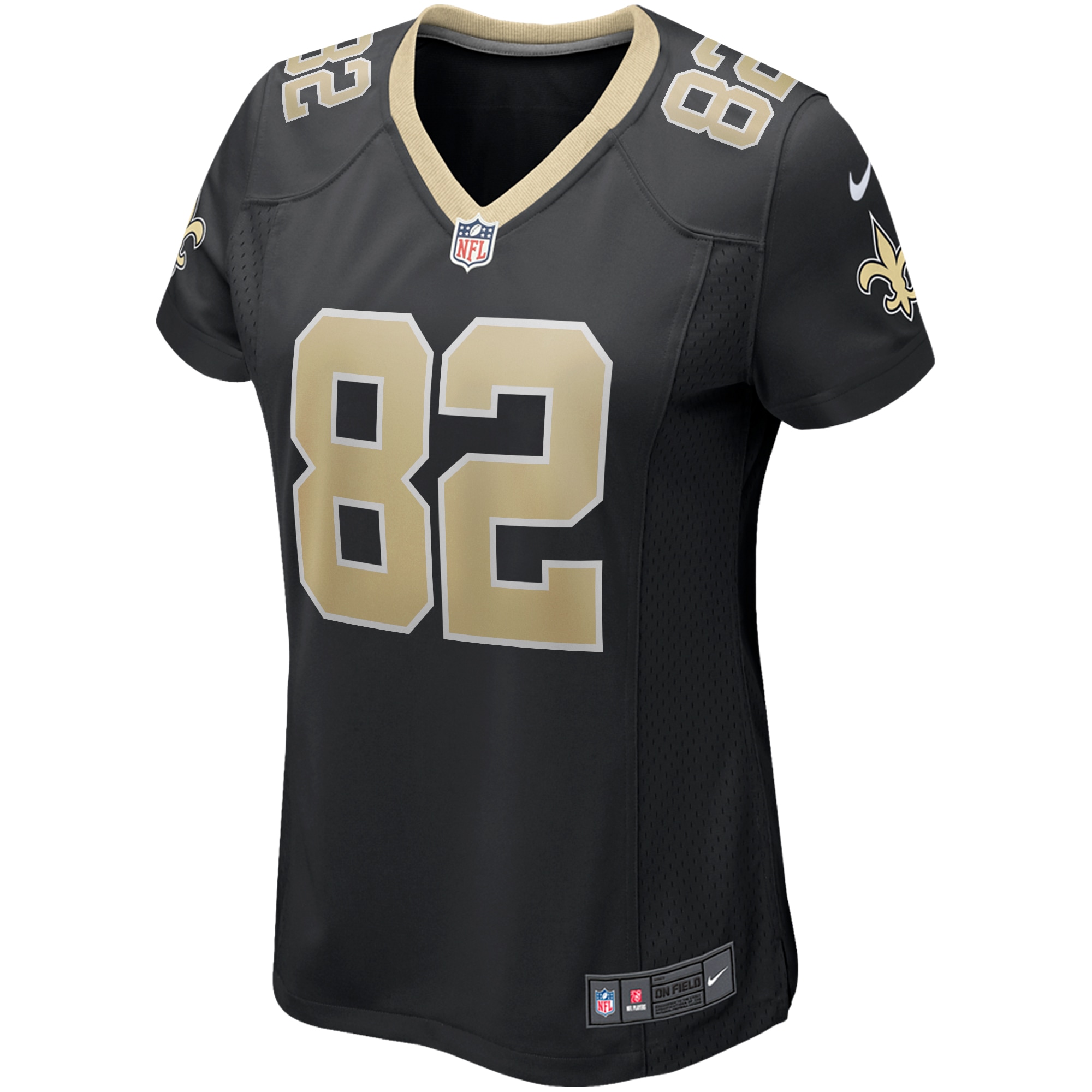 Bob Pollard New Orleans Saints Nike Women's Game Retired Player Jersey - Black - vstockx