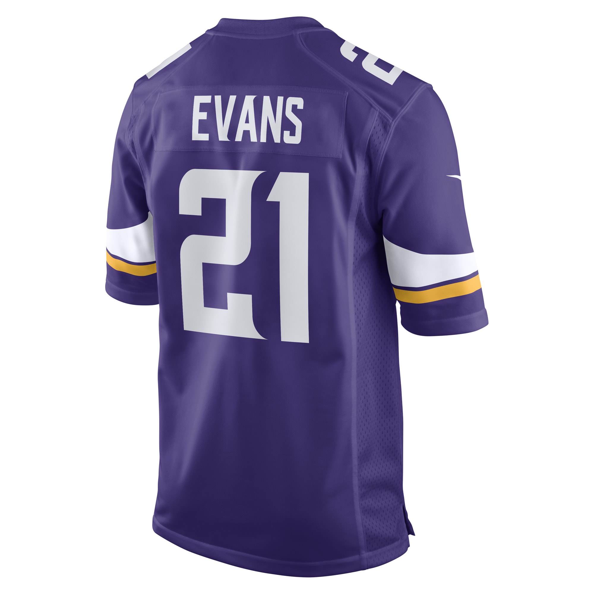 Akayleb Evans Minnesota Vikings Nike Game Player Jersey - Purple - vstockx